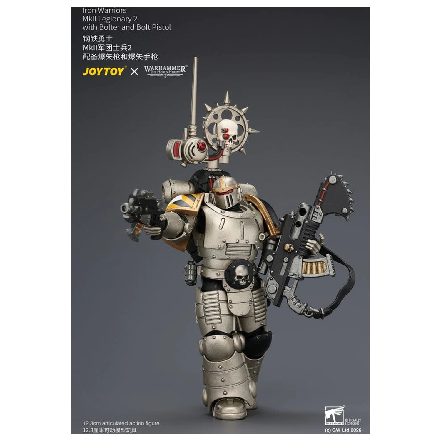 Warhammer The Horus Heresy Iron Warriors MkII Legionary 2 akciófigura 12 cm termékfotó