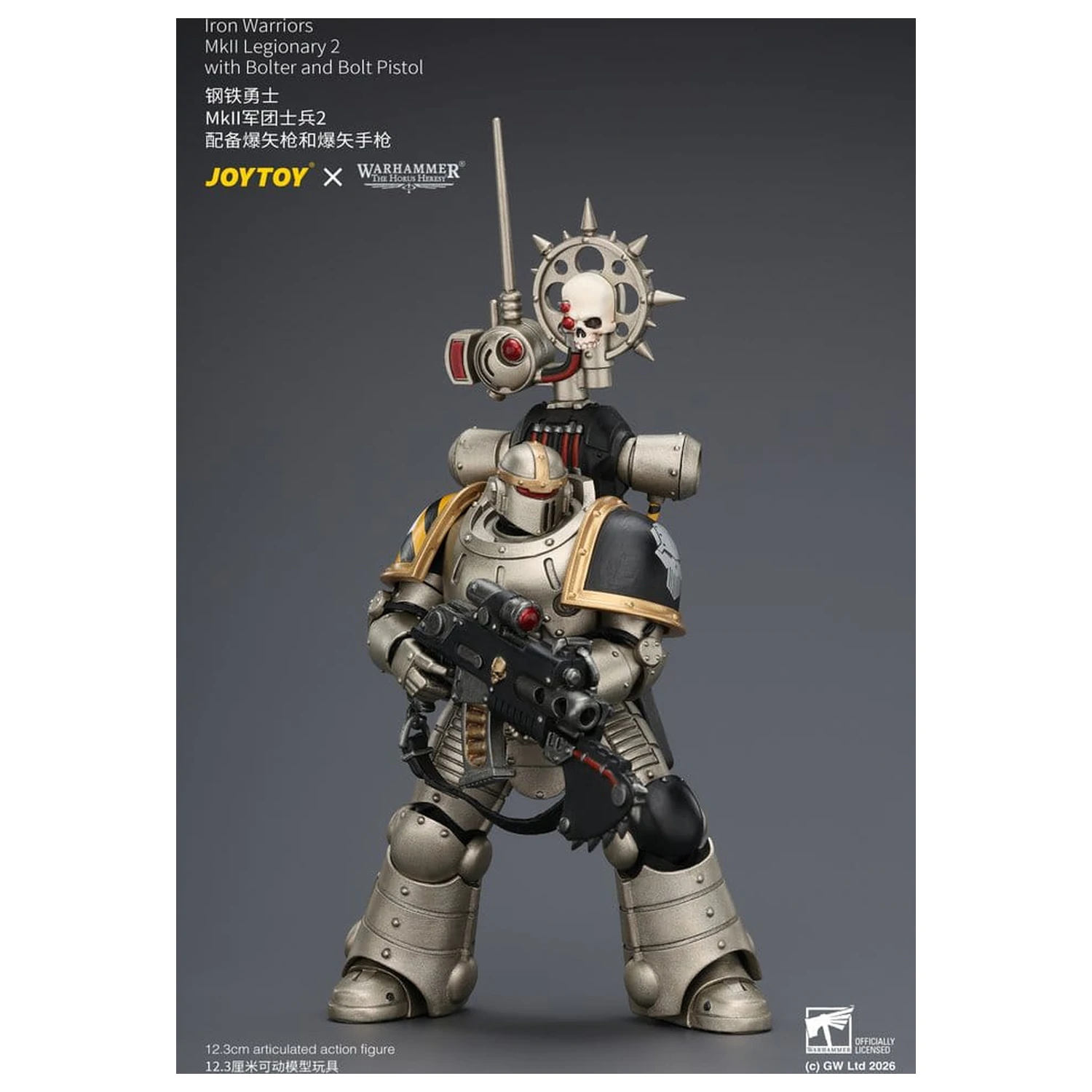 Warhammer The Horus Heresy Iron Warriors MkII Legionary 2 akciófigura 12 cm termékfotó