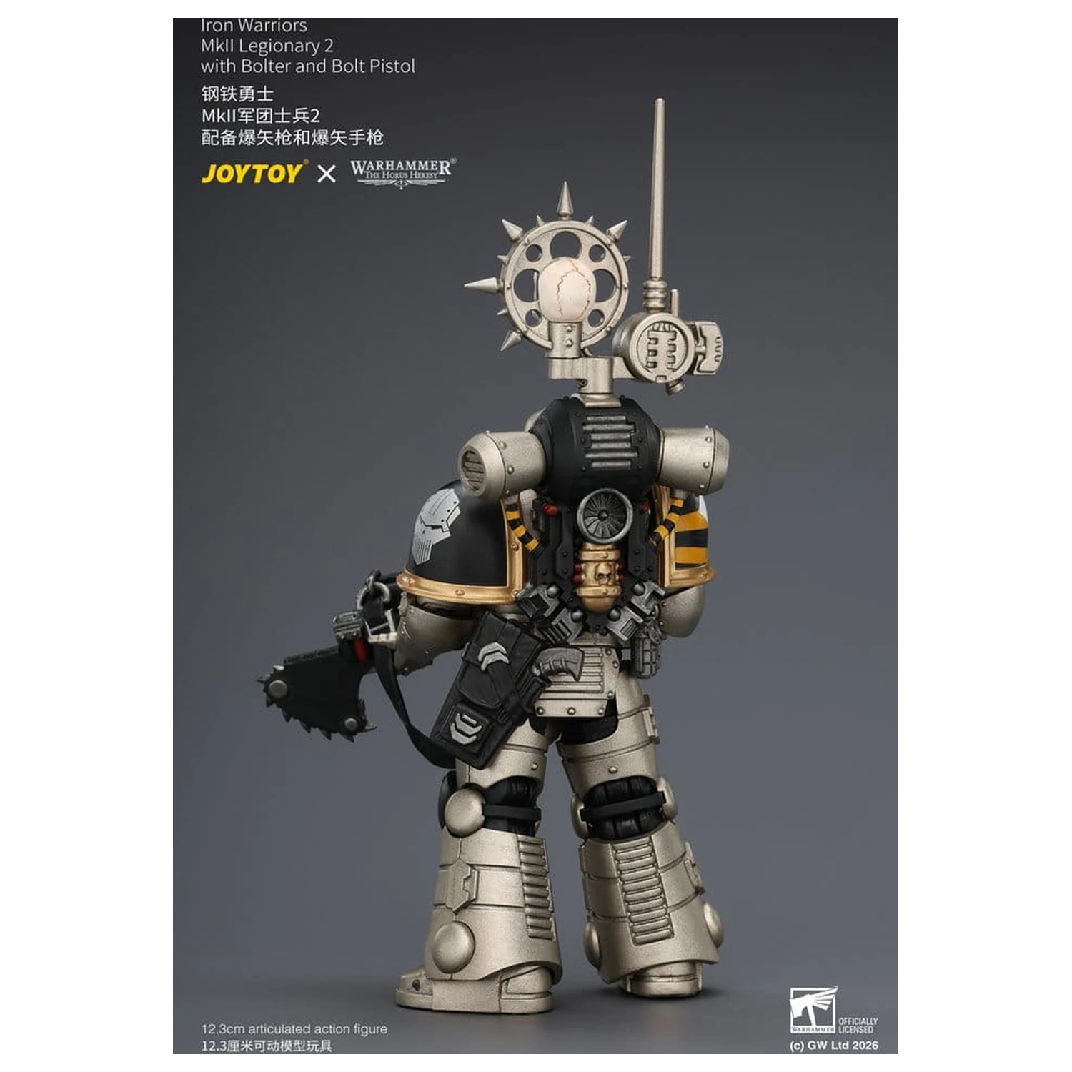 Warhammer The Horus Heresy Iron Warriors MkII Legionary 2 akciófigura 12 cm termékfotó
