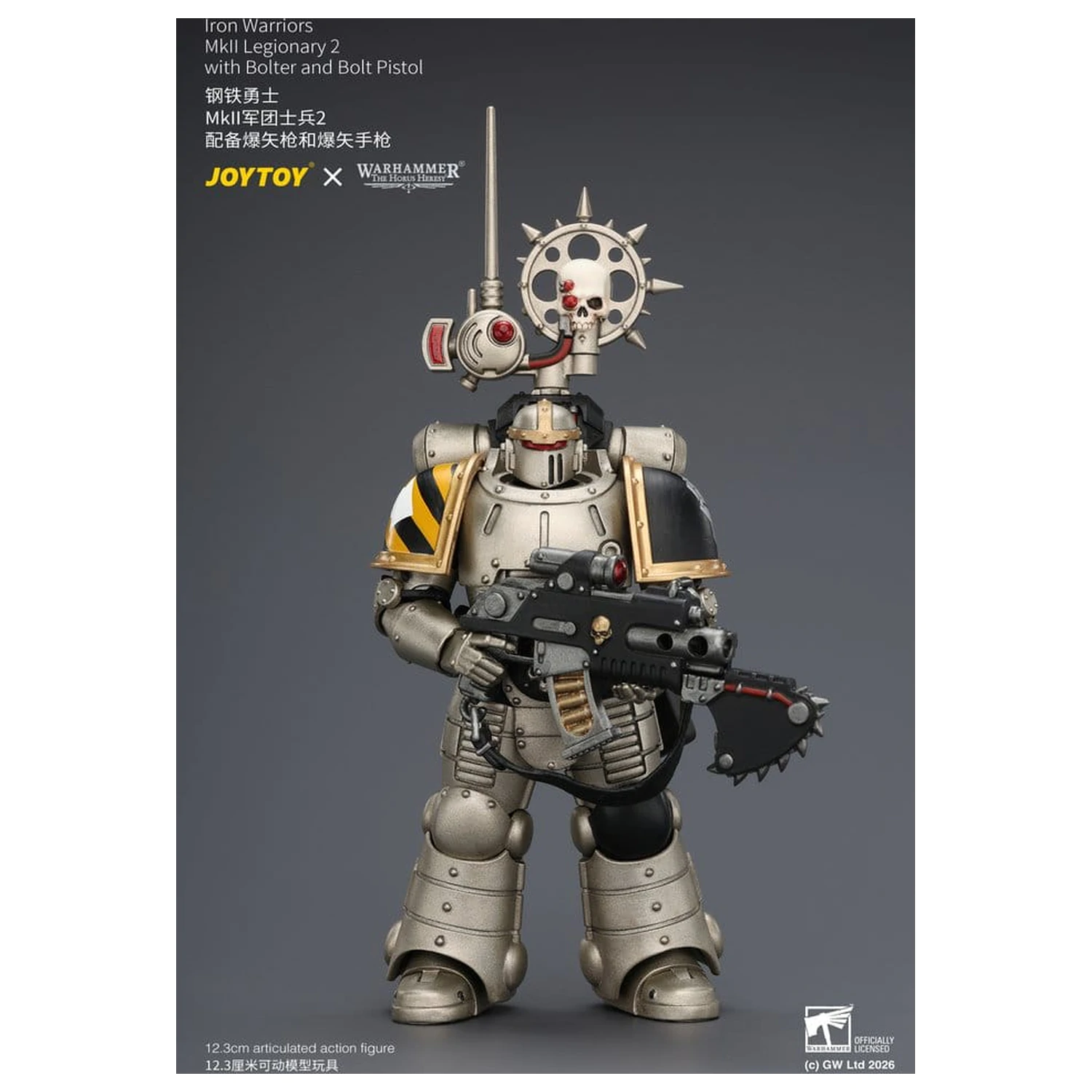 Warhammer The Horus Heresy Iron Warriors MkII Legionary 2 akciófigura 12 cm termékfotó