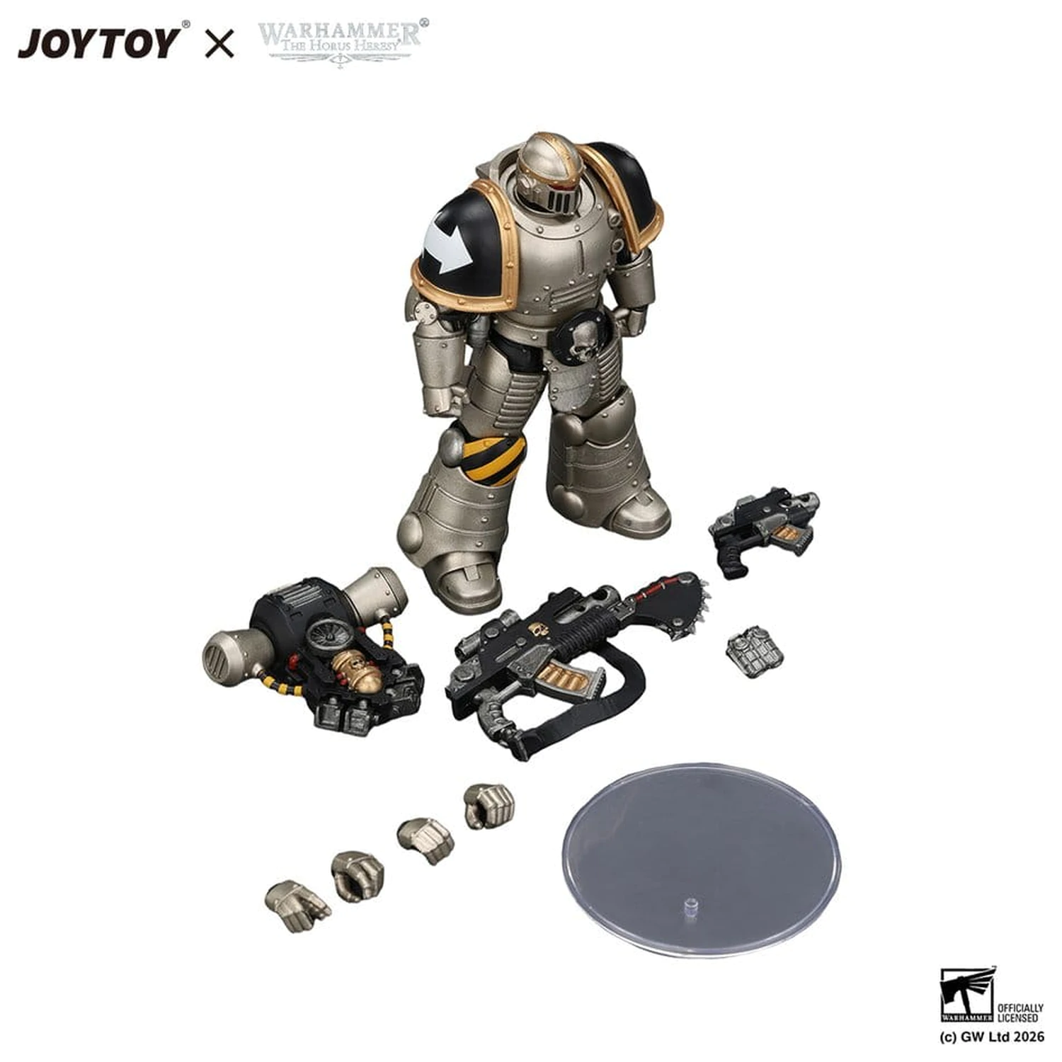 Warhammer The Horus Heresy Iron Warriors MkII Legionary 3 akciófigura 12 cm termékfotó