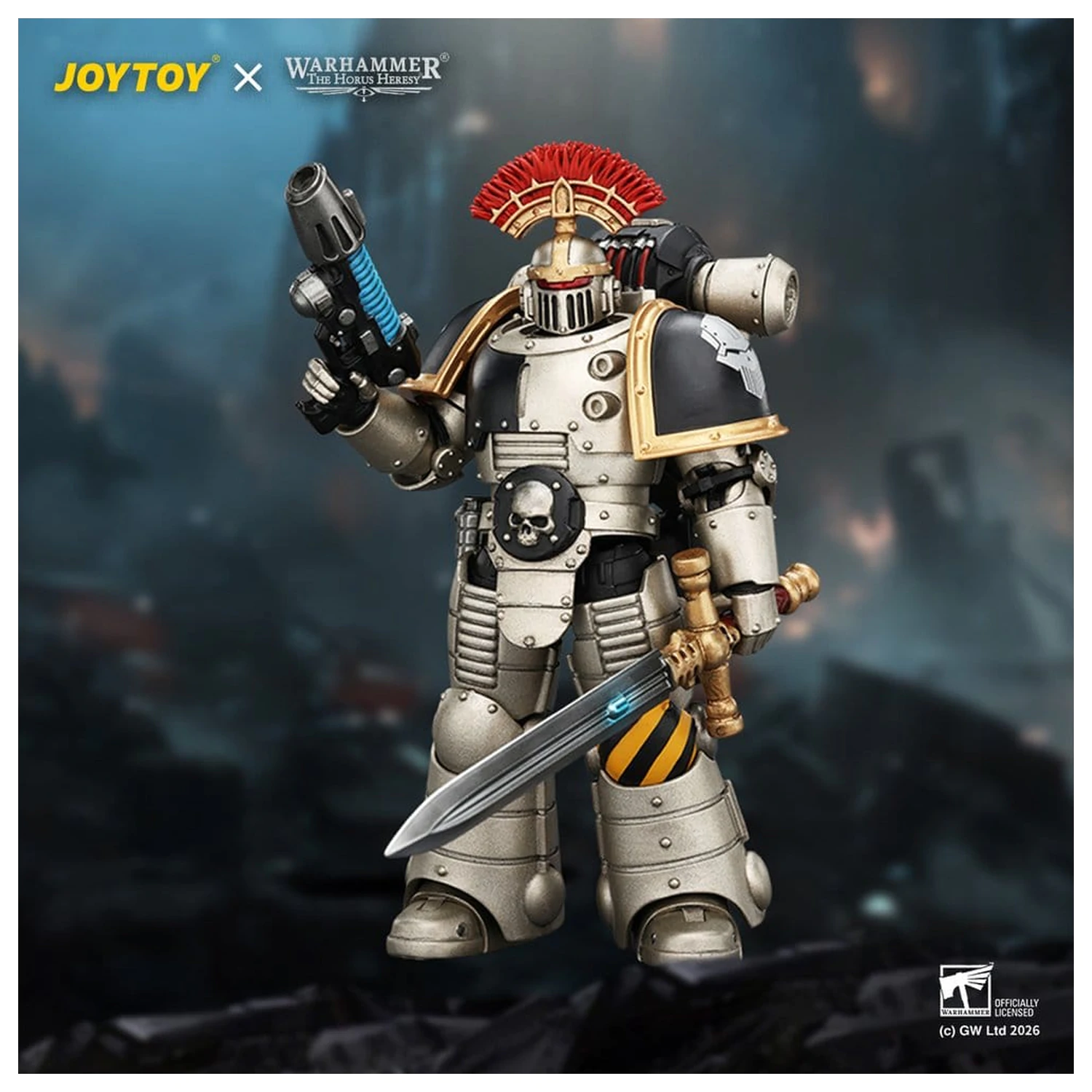 Warhammer The Horus Heresy Iron Warriors MkII Tactical Sergeant akciófigura 12 cm termékfotó