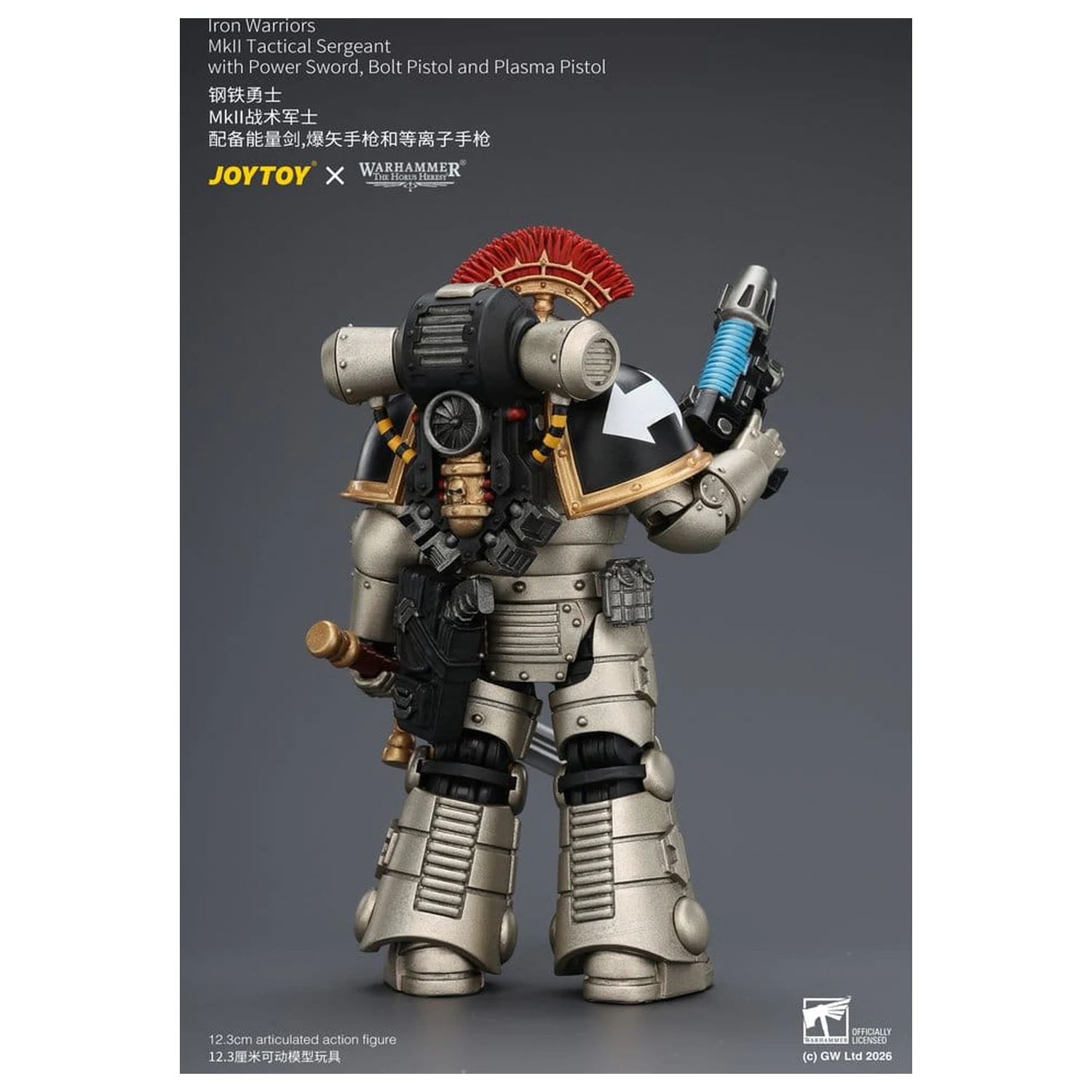 Warhammer The Horus Heresy Iron Warriors MkII Tactical Sergeant akciófigura 12 cm termékfotó