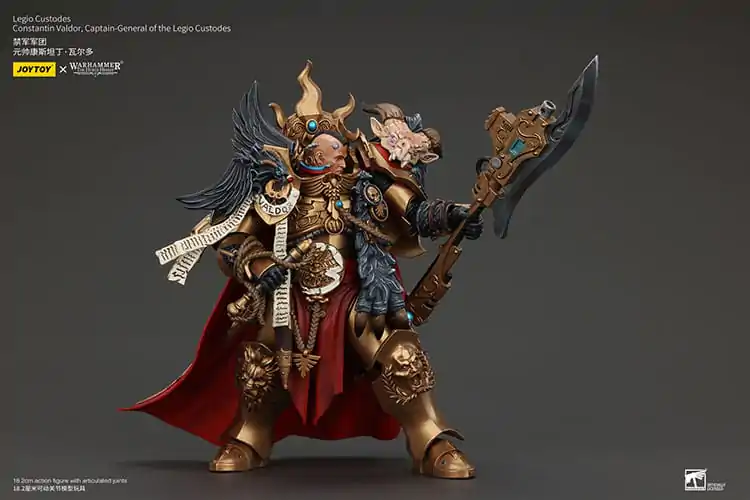 Warhammer The Horus Heresy Legio Custodes Constantin Valdor Captain-General of the Legio Custodes akciófigura 25 cm termékfotó