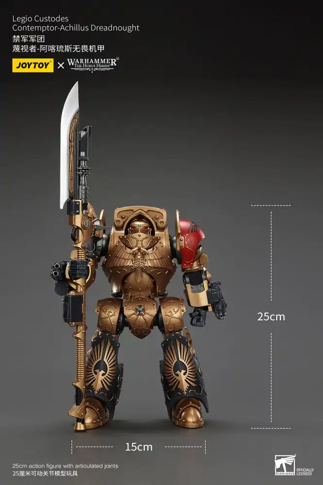 Warhammer The Horus Heresy Legio Custodes Contemptor-Achillus Dreadnought akciófigura 25 cm termékfotó