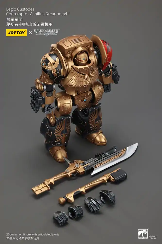 Warhammer The Horus Heresy Legio Custodes Contemptor-Achillus Dreadnought akciófigura 25 cm termékfotó