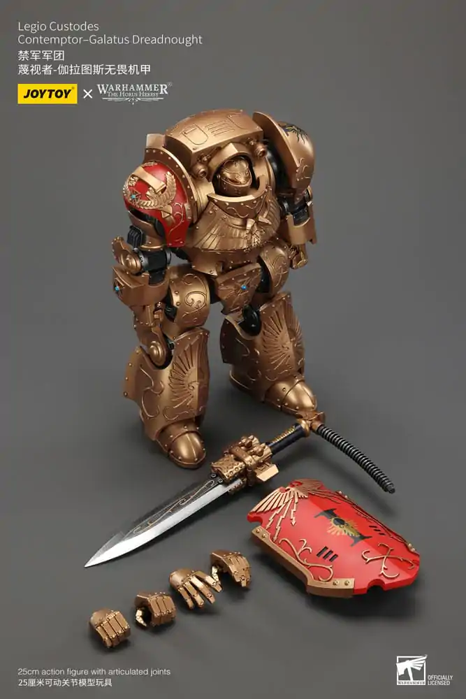 Warhammer The Horus Heresy Legio Custodes Contemptor-Galatus Dreadnought akciófigura 25 cm termékfotó