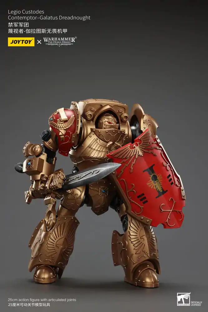 Warhammer The Horus Heresy Legio Custodes Contemptor-Galatus Dreadnought akciófigura 25 cm termékfotó