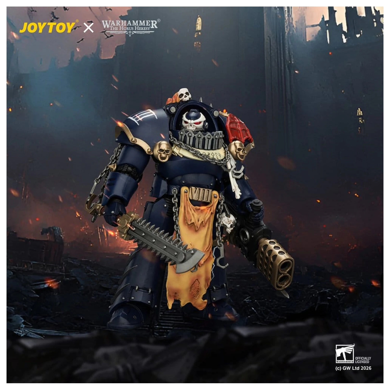Warhammer The Horus Heresy Night Lords Contekar Terminator 2 akciófigura 14 cm termékfotó