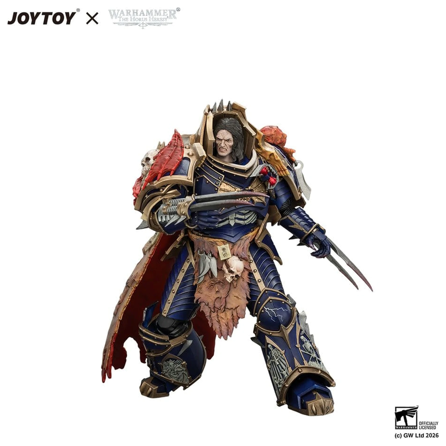 Warhammer The Horus Heresy Night Lords Konrad Curze Primarch of the Night Lords Legion akciófigura 19 cm termékfotó