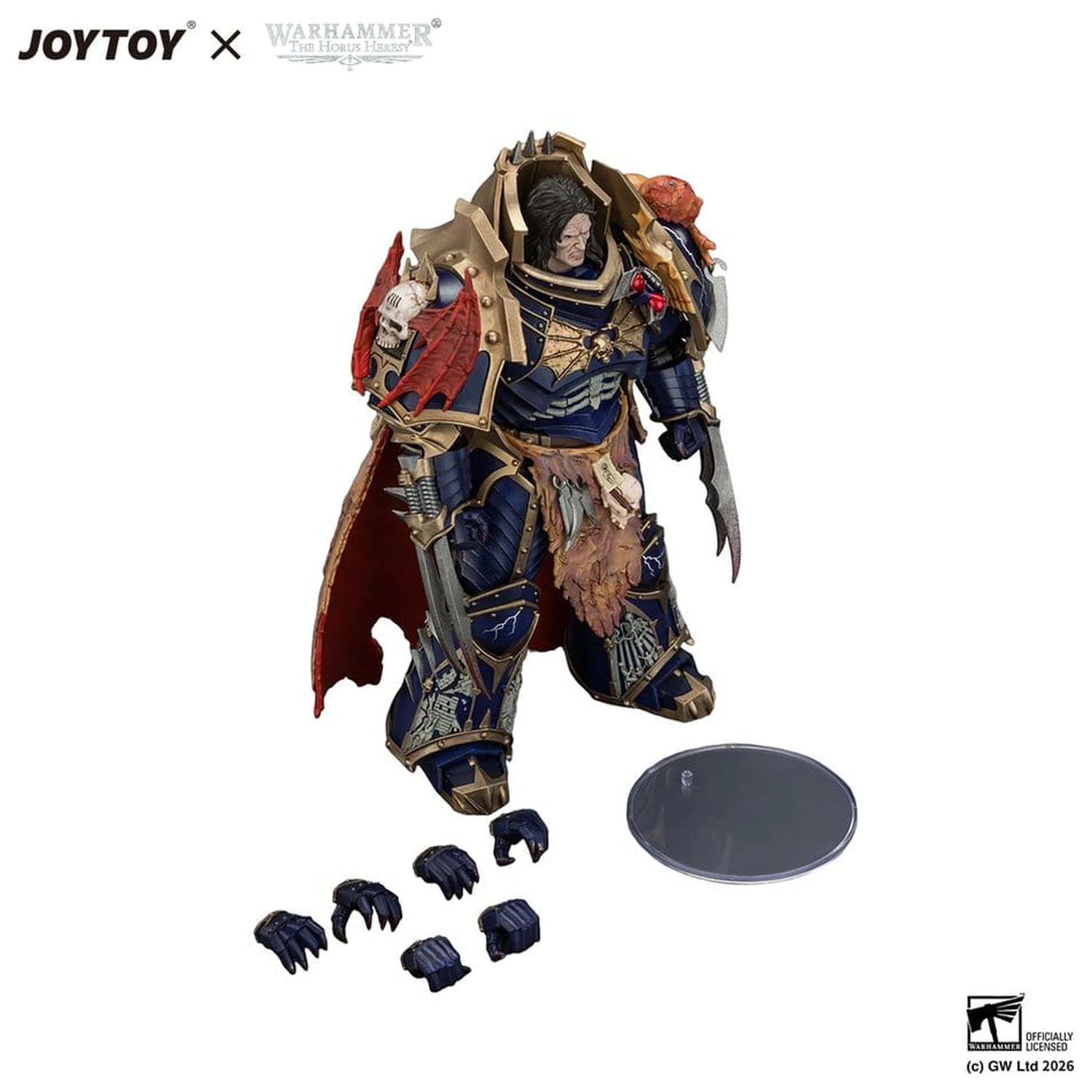 Warhammer The Horus Heresy Night Lords Konrad Curze Primarch of the Night Lords Legion akciófigura 19 cm termékfotó