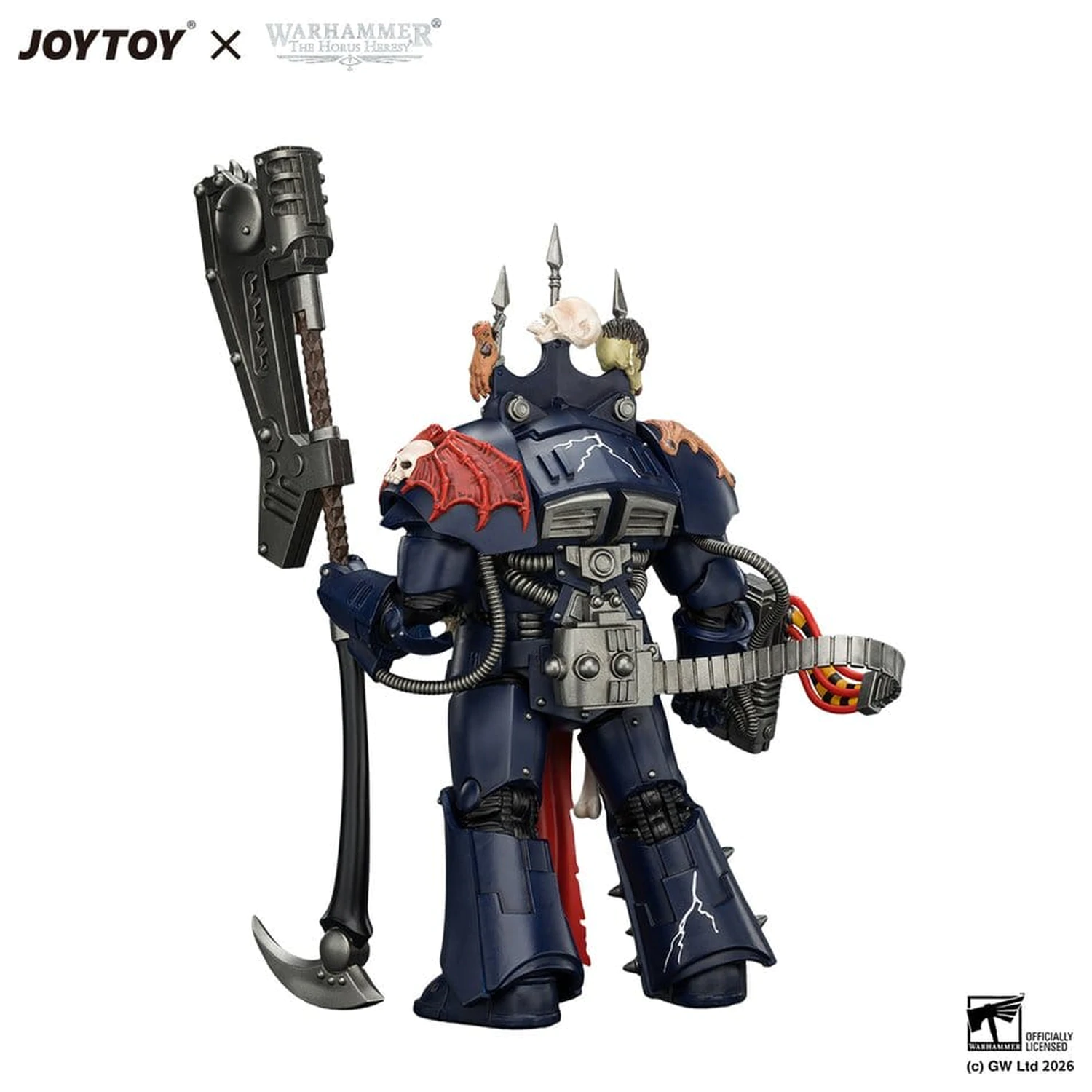 Warhammer The Horus Heresy Night Lords Legion Praetor in Tartaros Terminator Armour akciófigura 14 cm termékfotó