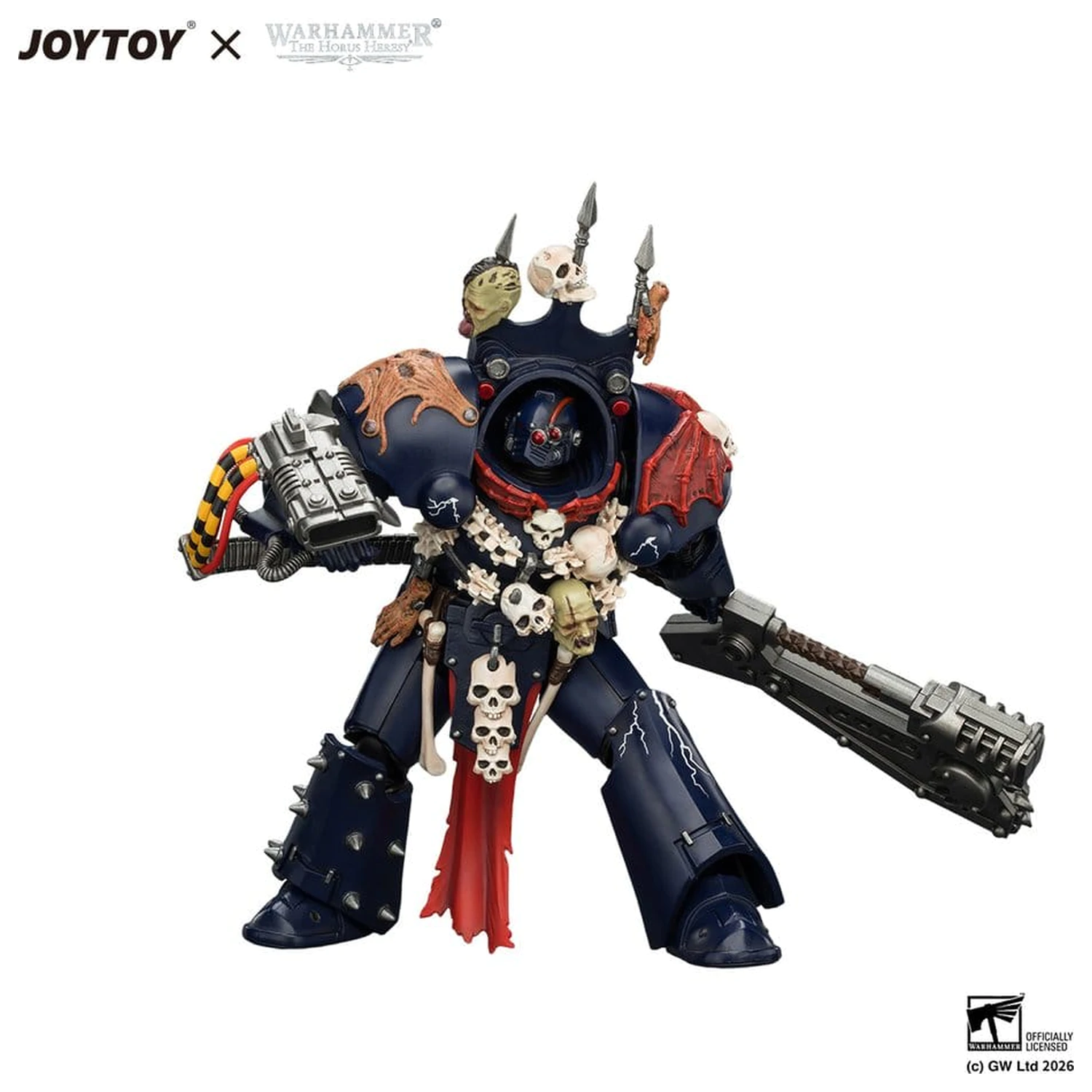 Warhammer The Horus Heresy Night Lords Legion Praetor in Tartaros Terminator Armour akciófigura 14 cm termékfotó