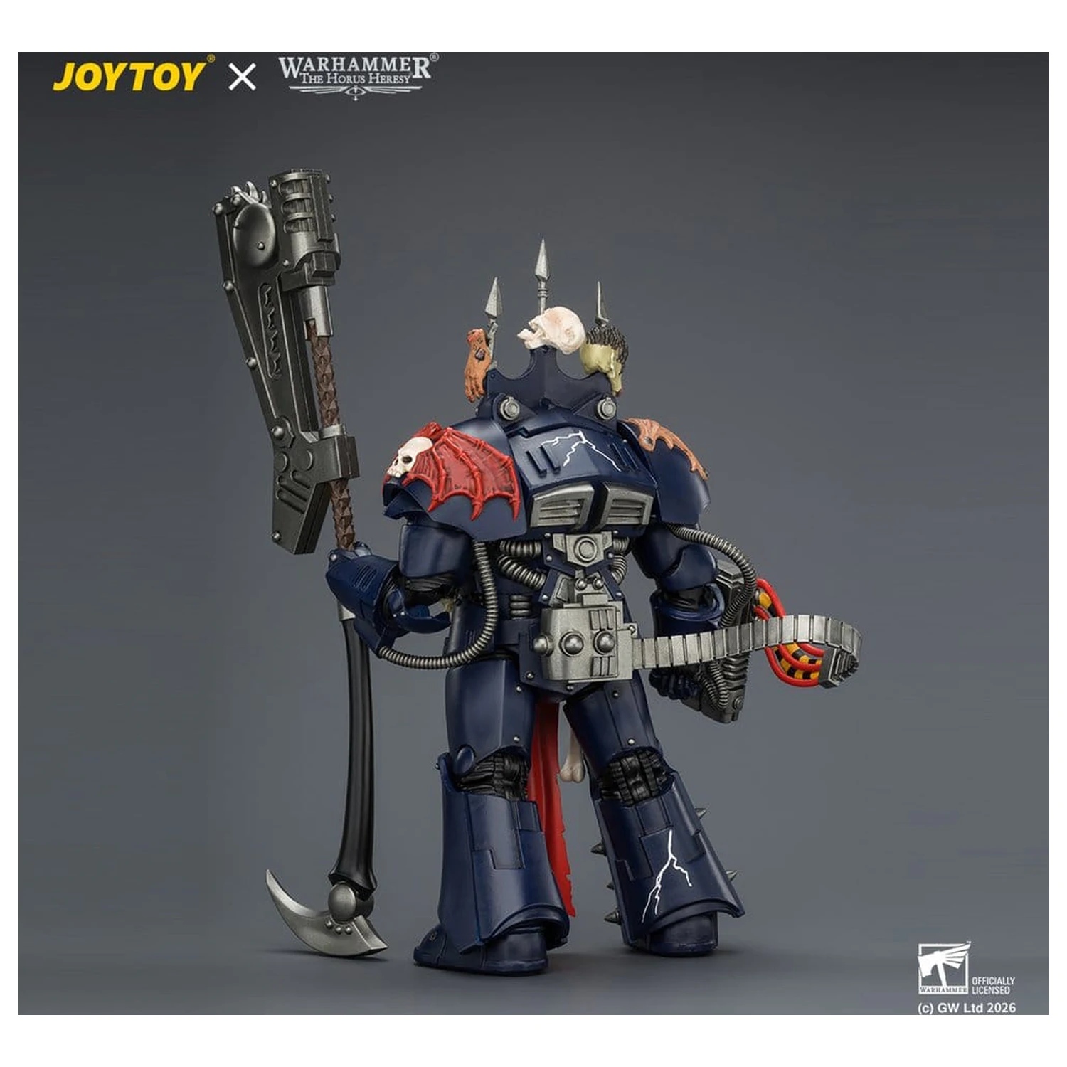 Warhammer The Horus Heresy Night Lords Legion Praetor in Tartaros Terminator Armour akciófigura 14 cm termékfotó