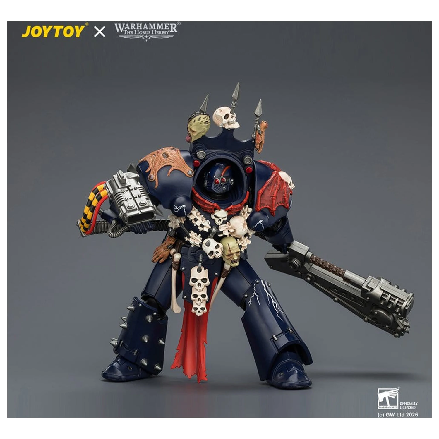 Warhammer The Horus Heresy Night Lords Legion Praetor in Tartaros Terminator Armour akciófigura 14 cm termékfotó