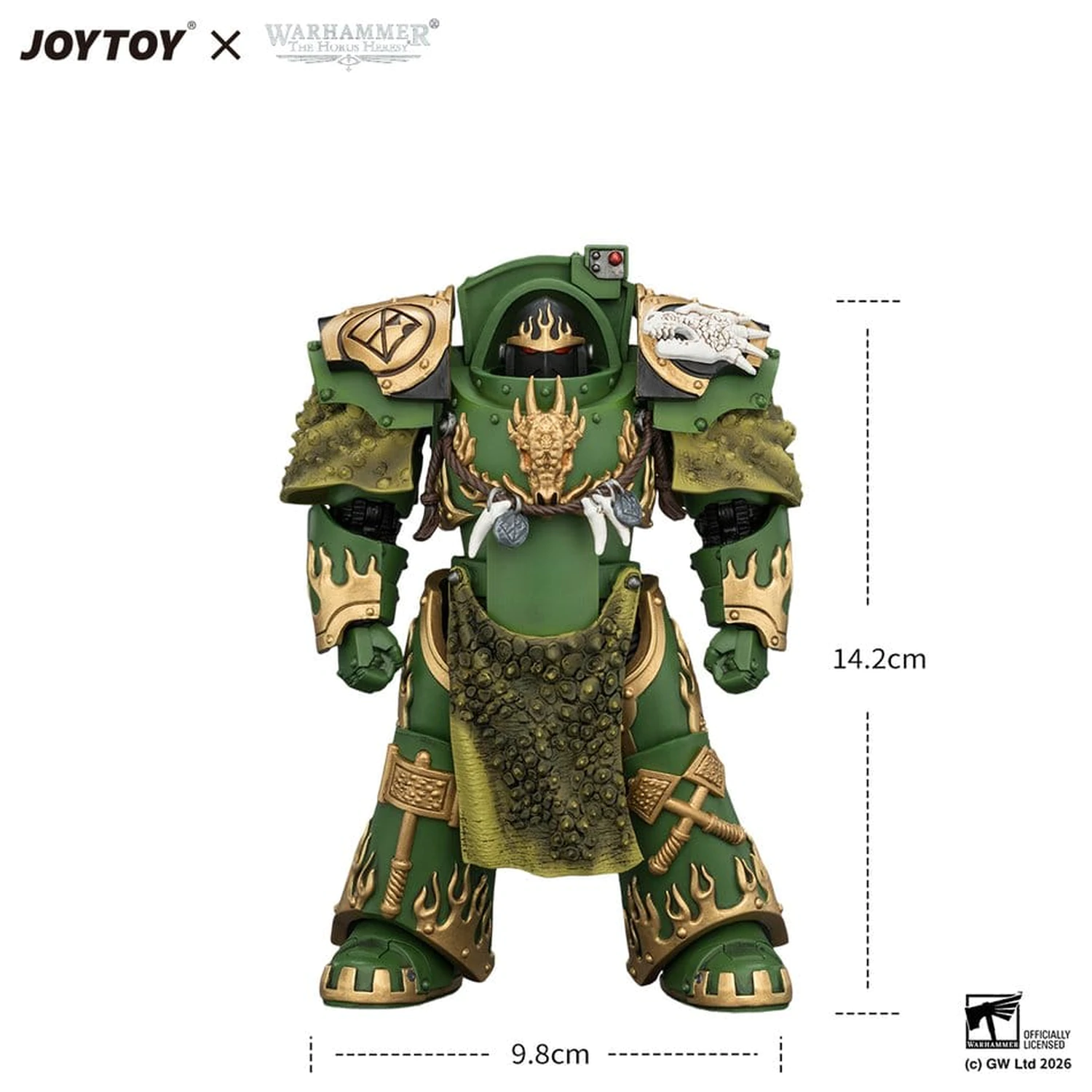 Warhammer The Horus Heresy Salamanders Firedrake Terminator 1 akciófigura 14 cm termékfotó