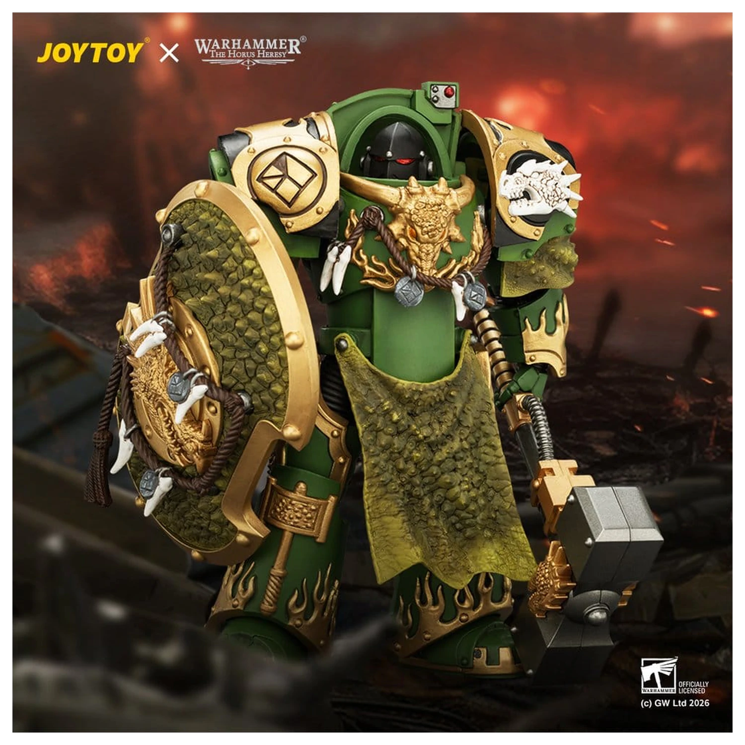 Warhammer The Horus Heresy Salamanders Firedrake Terminator akciófigura 2 14 cm termékfotó