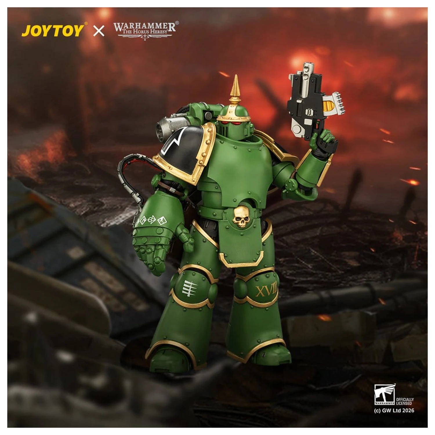 Warhammer The Horus Heresy Salamanders MK III Tactical Legionary akciófigura 12 cm termékfotó