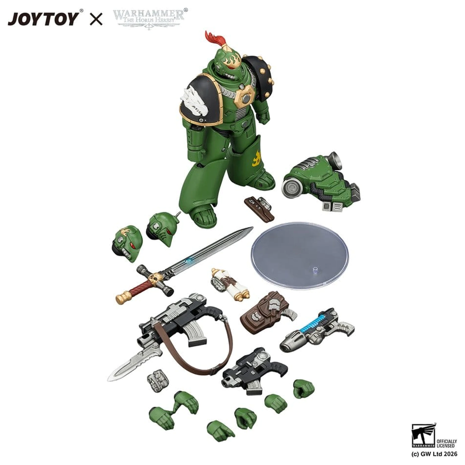 Warhammer The Horus Heresy Salamanders MKVI Tactical Legionary akciófigura 12 cm termékfotó