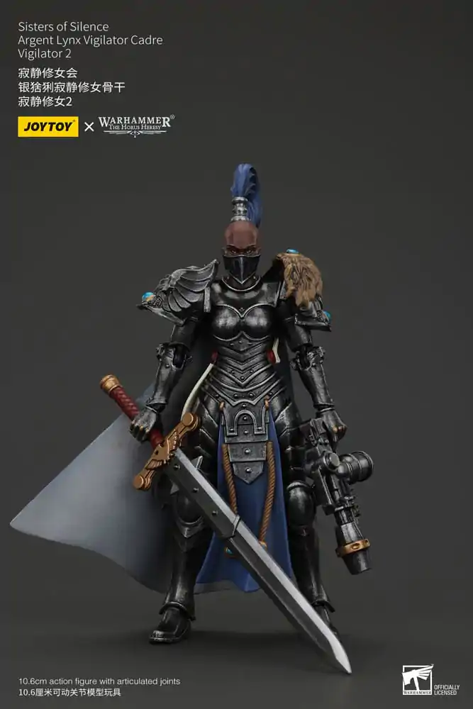 Warhammer The Horus Heresy Sisters of Silence Argent Lynx Vigilator Cadre Vigilator 2 akciófigura 19 cm termékfotó