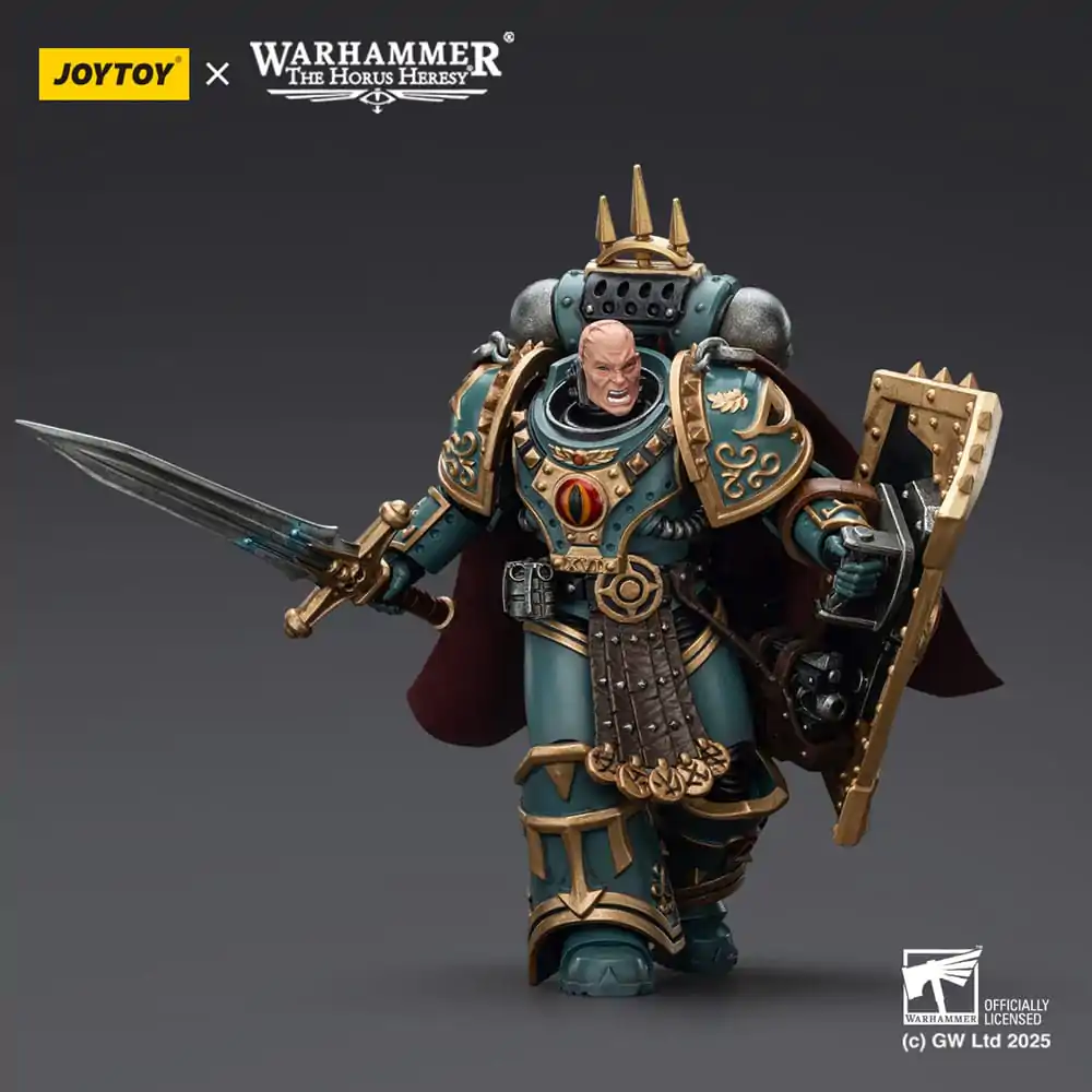 Warhammer The Horus Heresy Sons of Horus Little Horus Aximand Captain of the 5th Company akciófigura 20 cm termékfotó