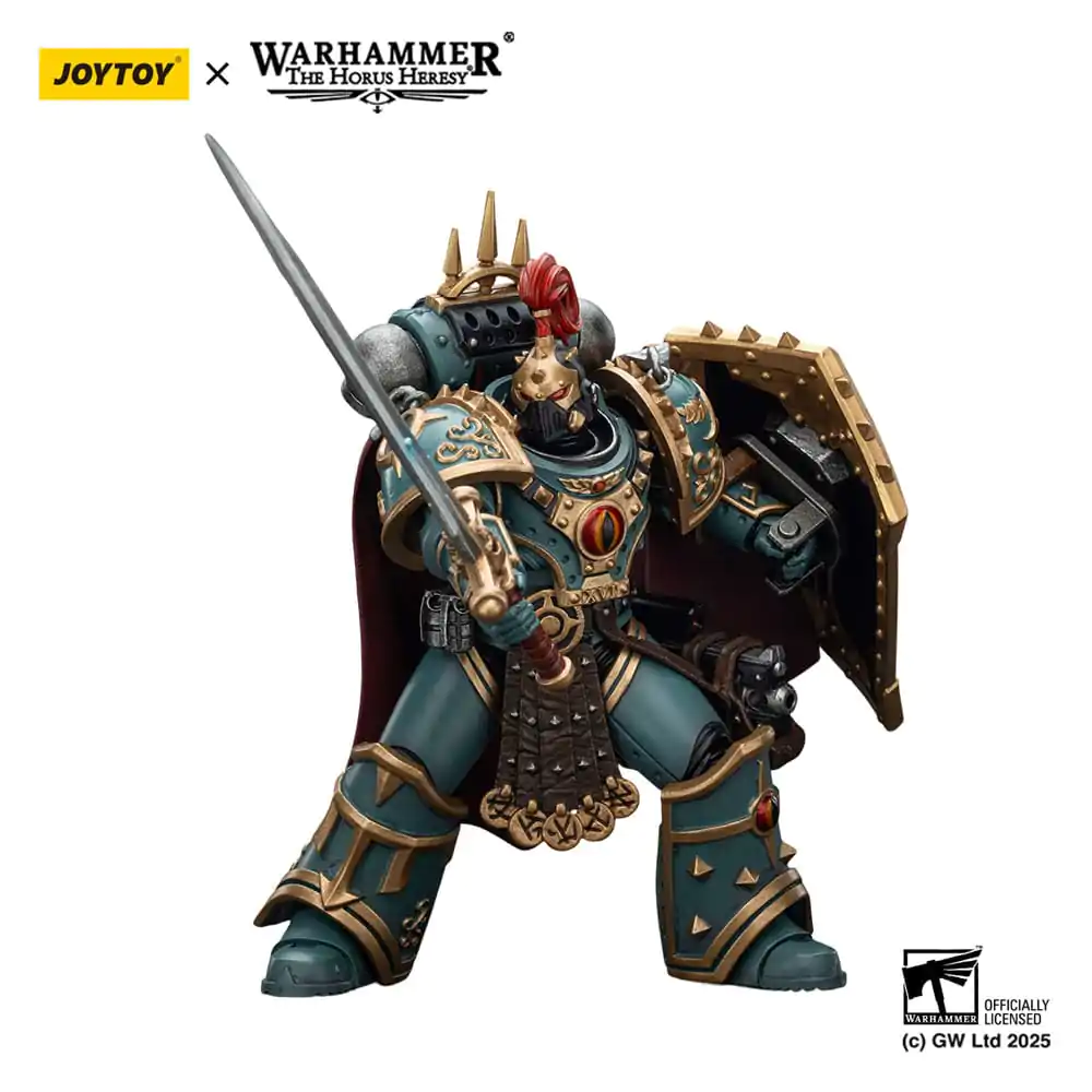 Warhammer The Horus Heresy Sons of Horus Little Horus Aximand Captain of the 5th Company akciófigura 20 cm termékfotó
