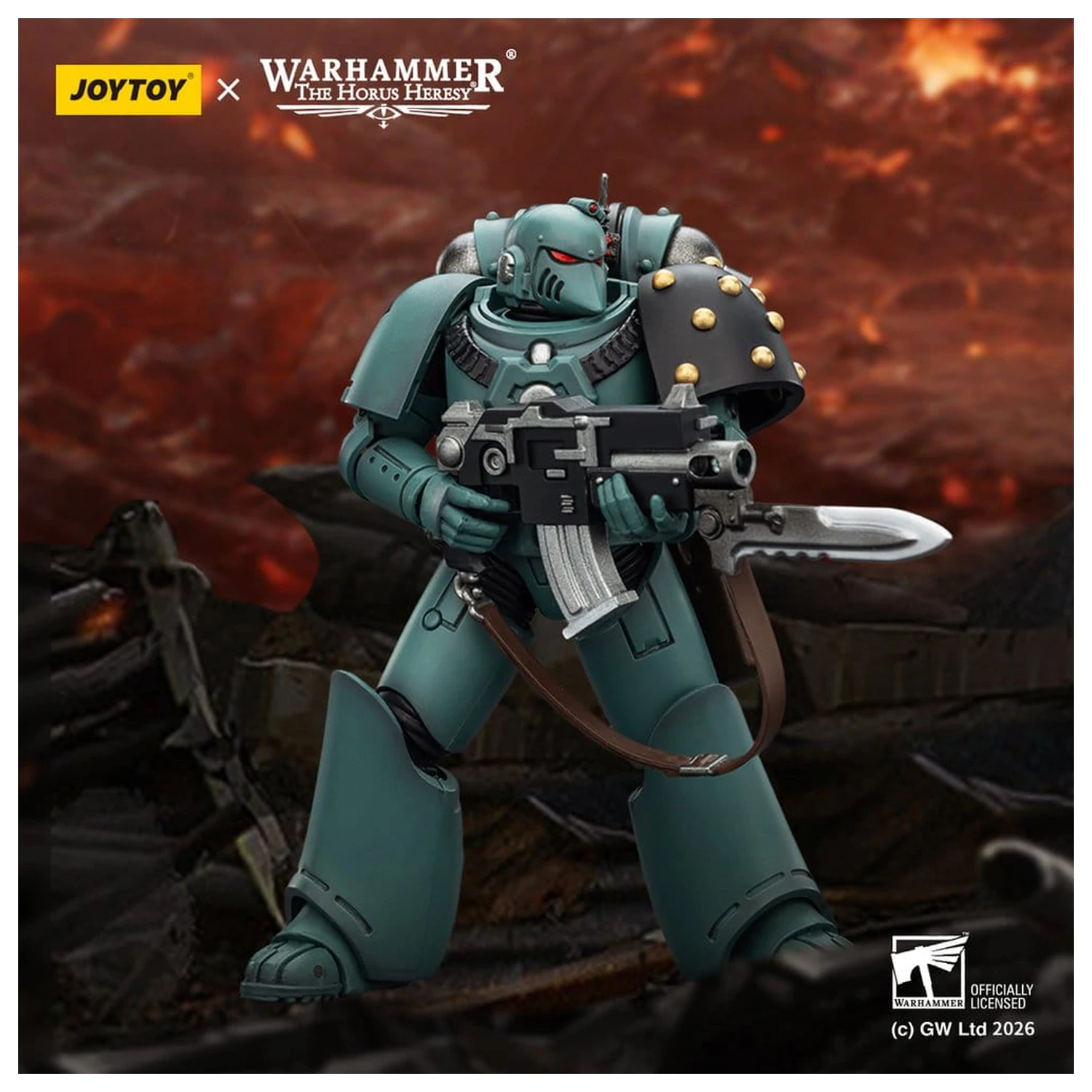 Warhammer The Horus Heresy Sons of Horus MKVI Tactical Legionary akciófigura 12 cm termékfotó