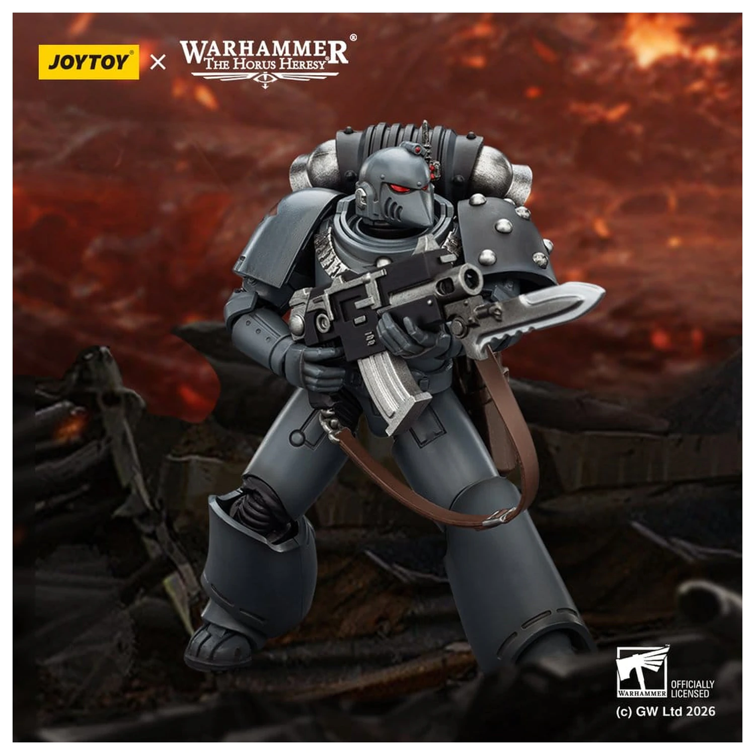 Warhammer The Horus Heresy Space Wolves MKVI Tactical Legionary akciófigura 12 cm termékfotó