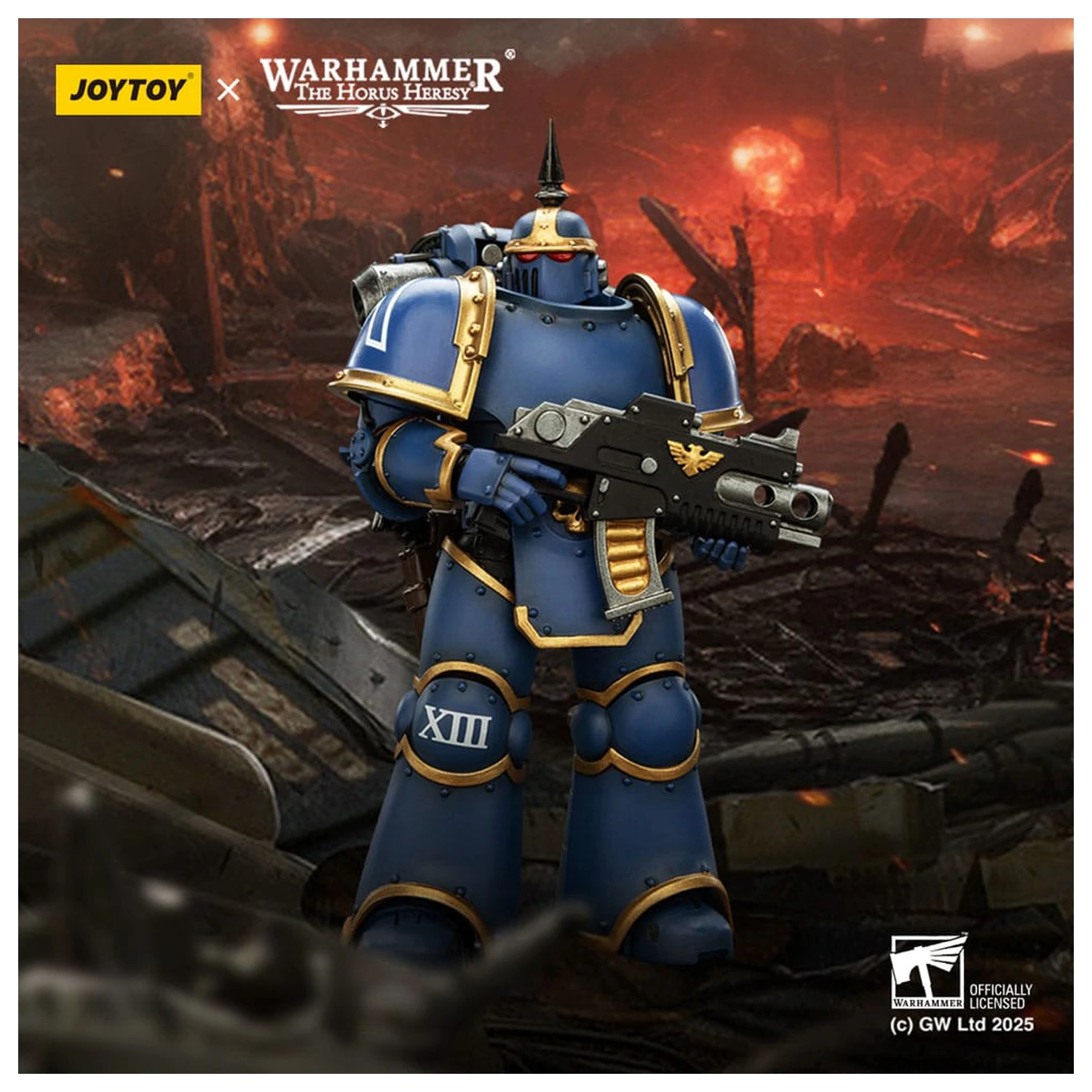 Warhammer The Horus Heresy Ultramarines MK lll Tactical Legionary akciófigura 12 cm termékfotó