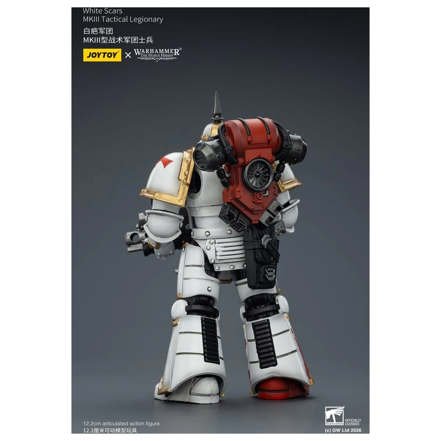 Warhammer The Horus Heresy White Scars MKIll Tactical Legionary akciófigura 12 cm termékfotó