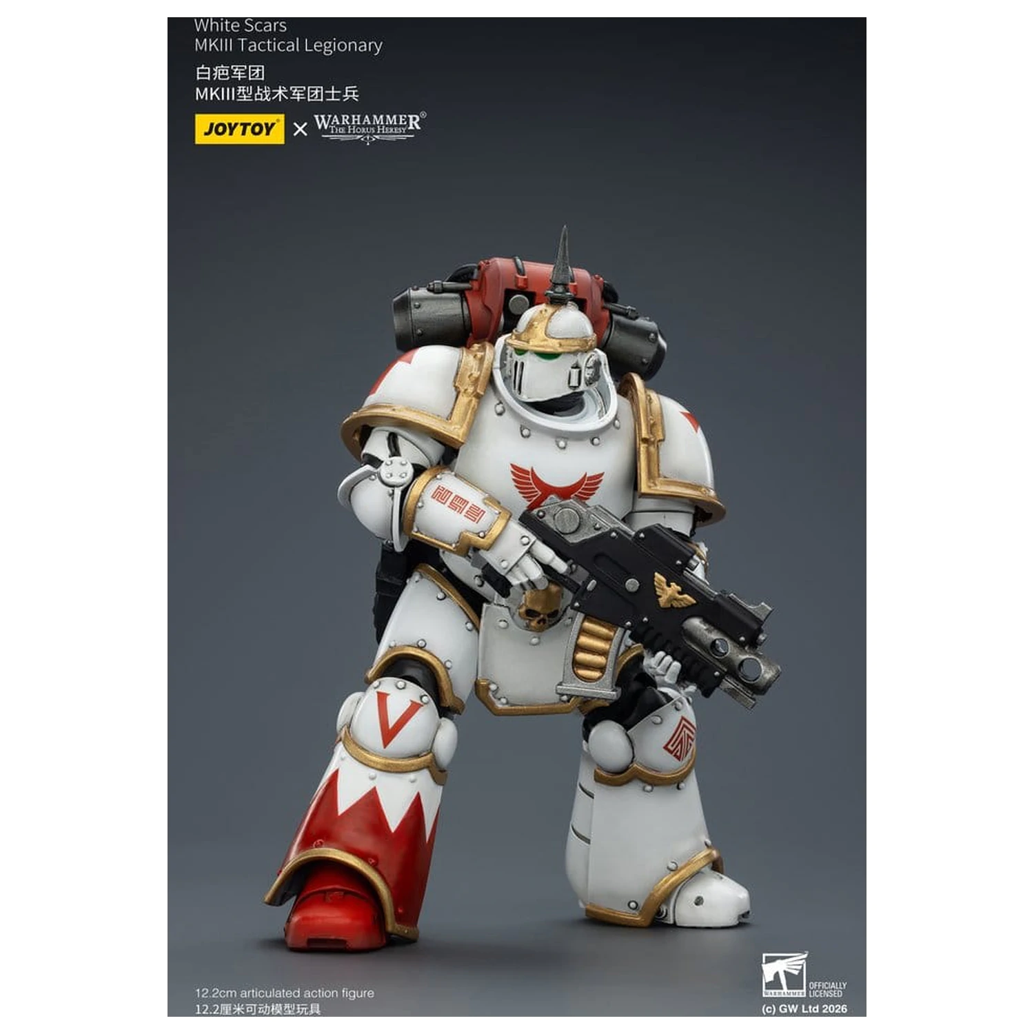 Warhammer The Horus Heresy White Scars MKIll Tactical Legionary akciófigura 12 cm termékfotó