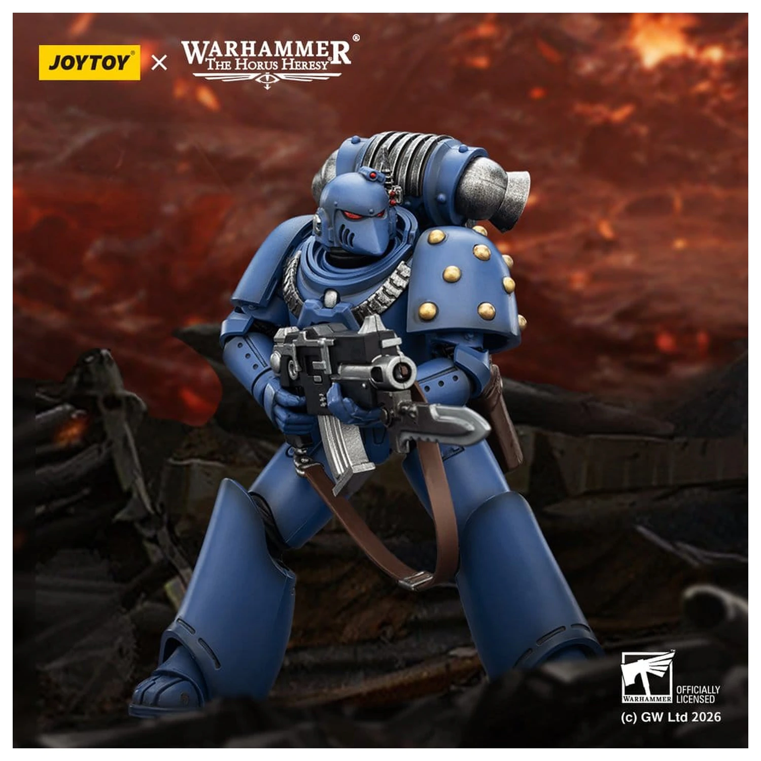 Warhammer The Horus Heresy White Scars MKVI Tactical Legionary akciófigura 12 cm termékfotó