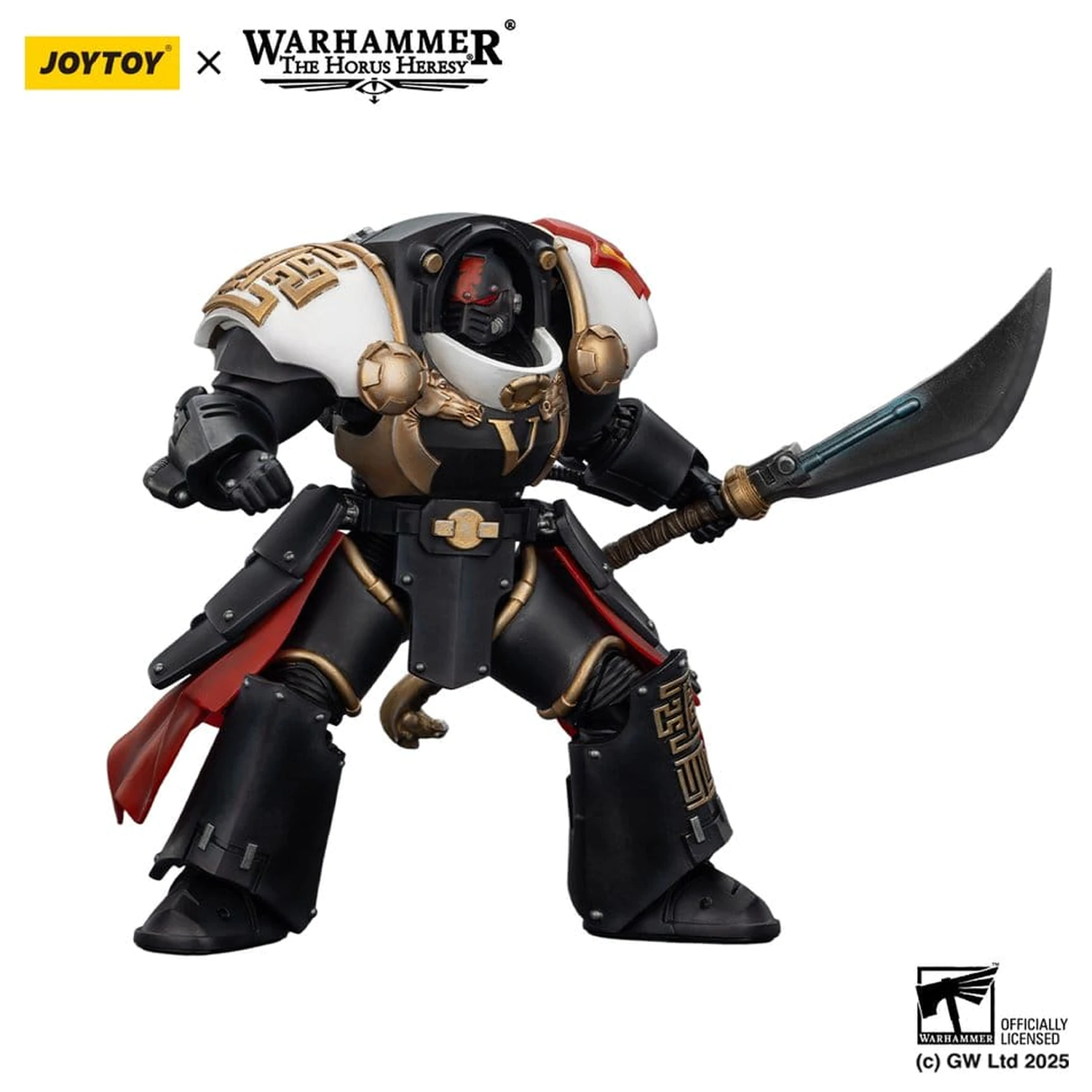Warhammer The Horus Heresy White SVerdák Ebon Keshig Terminator 1 with Power Glaive akciófigura 13 cm termékfotó