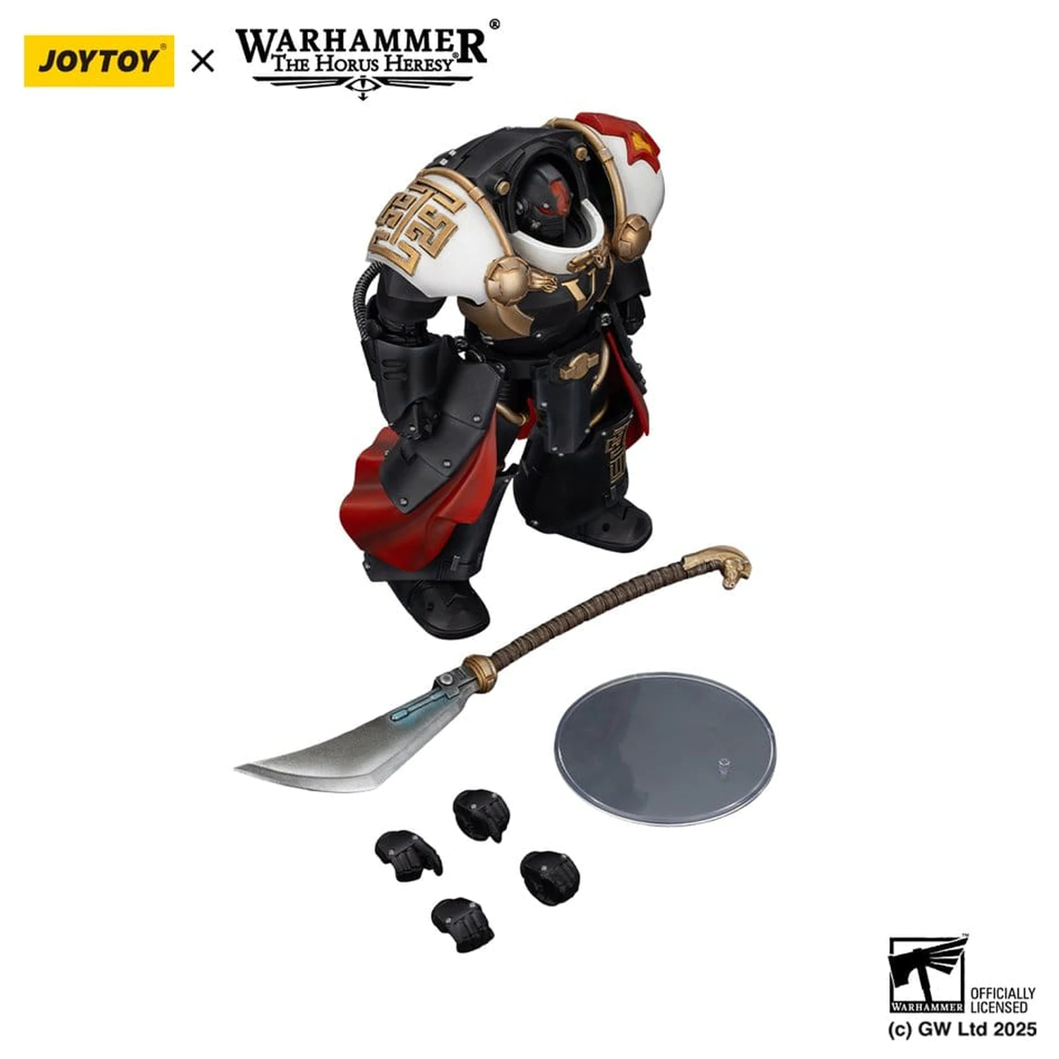 Warhammer The Horus Heresy White SVerdák Ebon Keshig Terminator 1 with Power Glaive akciófigura 13 cm termékfotó