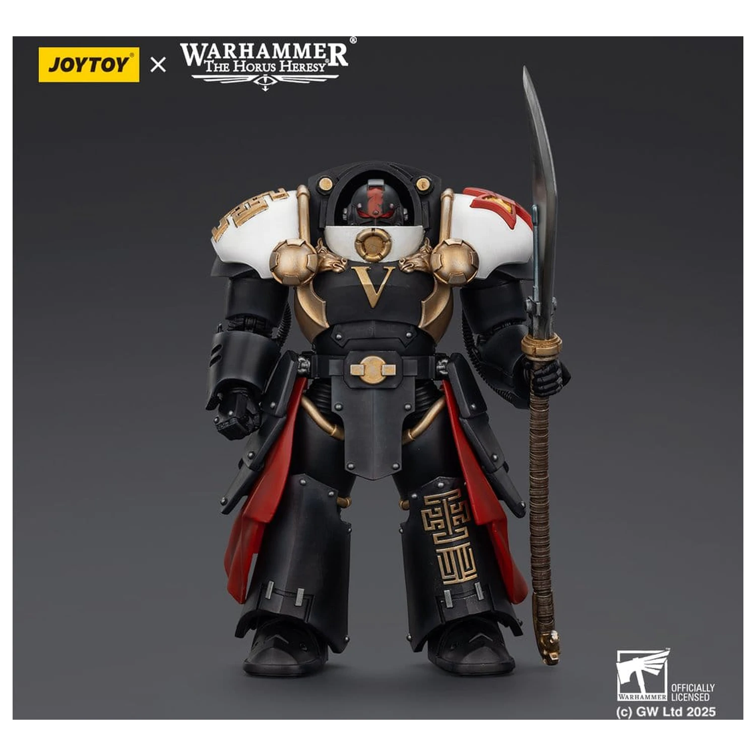 Warhammer The Horus Heresy White SVerdák Ebon Keshig Terminator 1 with Power Glaive akciófigura 13 cm termékfotó