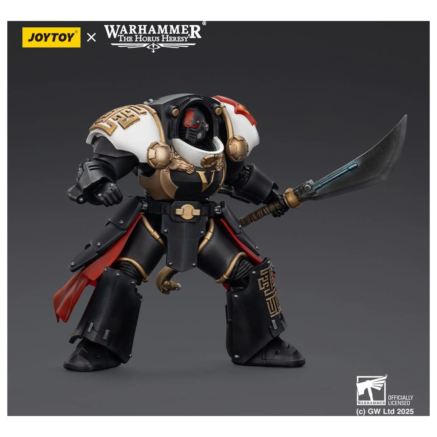 Warhammer The Horus Heresy White SVerdák Ebon Keshig Terminator 1 with Power Glaive akciófigura 13 cm termékfotó