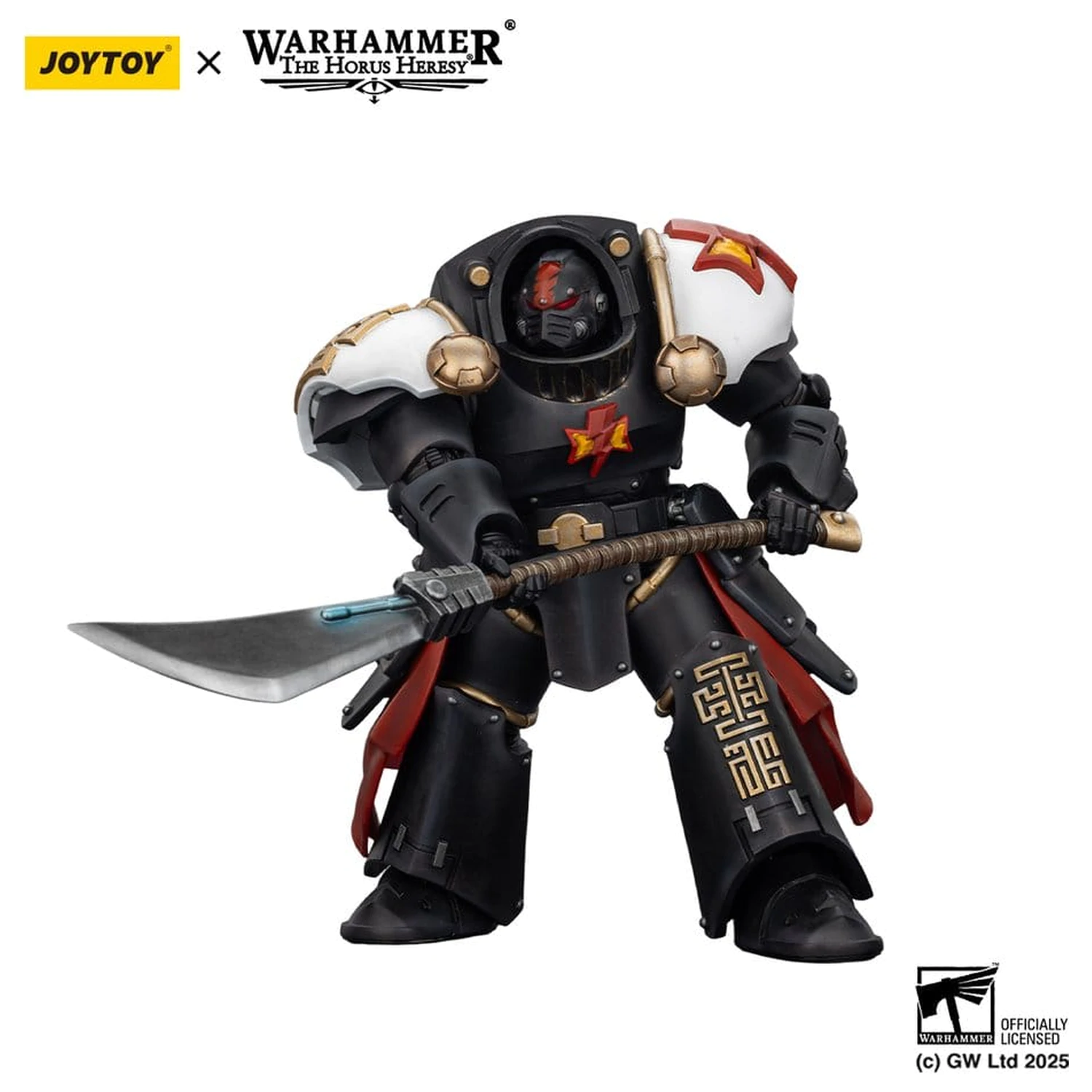 Warhammer The Horus Heresy White SVerdák Ebon Keshig Terminator 2 with Power Glaive akciófigura 13 cm termékfotó
