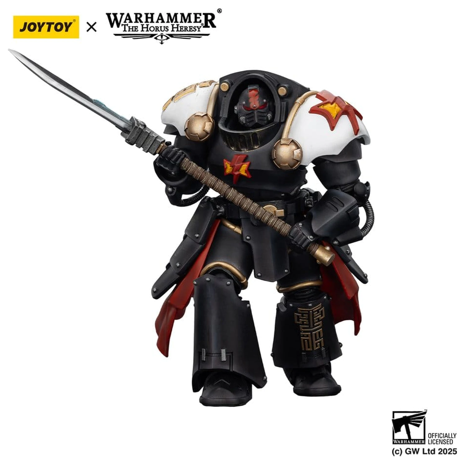 Warhammer The Horus Heresy White SVerdák Ebon Keshig Terminator 2 with Power Glaive akciófigura 13 cm termékfotó
