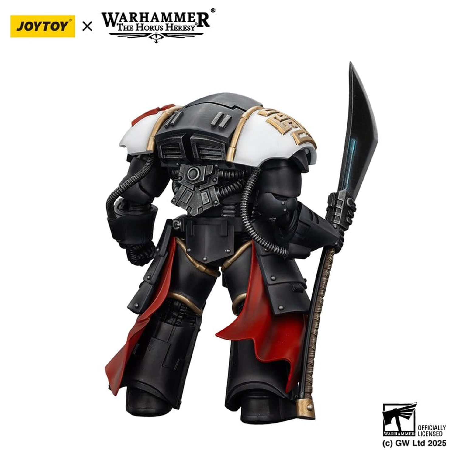 Warhammer The Horus Heresy White SVerdák Ebon Keshig Terminator 2 with Power Glaive akciófigura 13 cm termékfotó