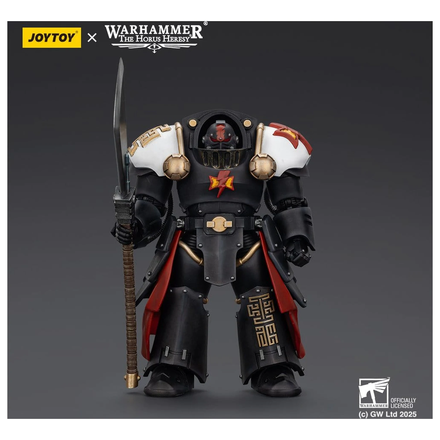 Warhammer The Horus Heresy White SVerdák Ebon Keshig Terminator 2 with Power Glaive akciófigura 13 cm termékfotó