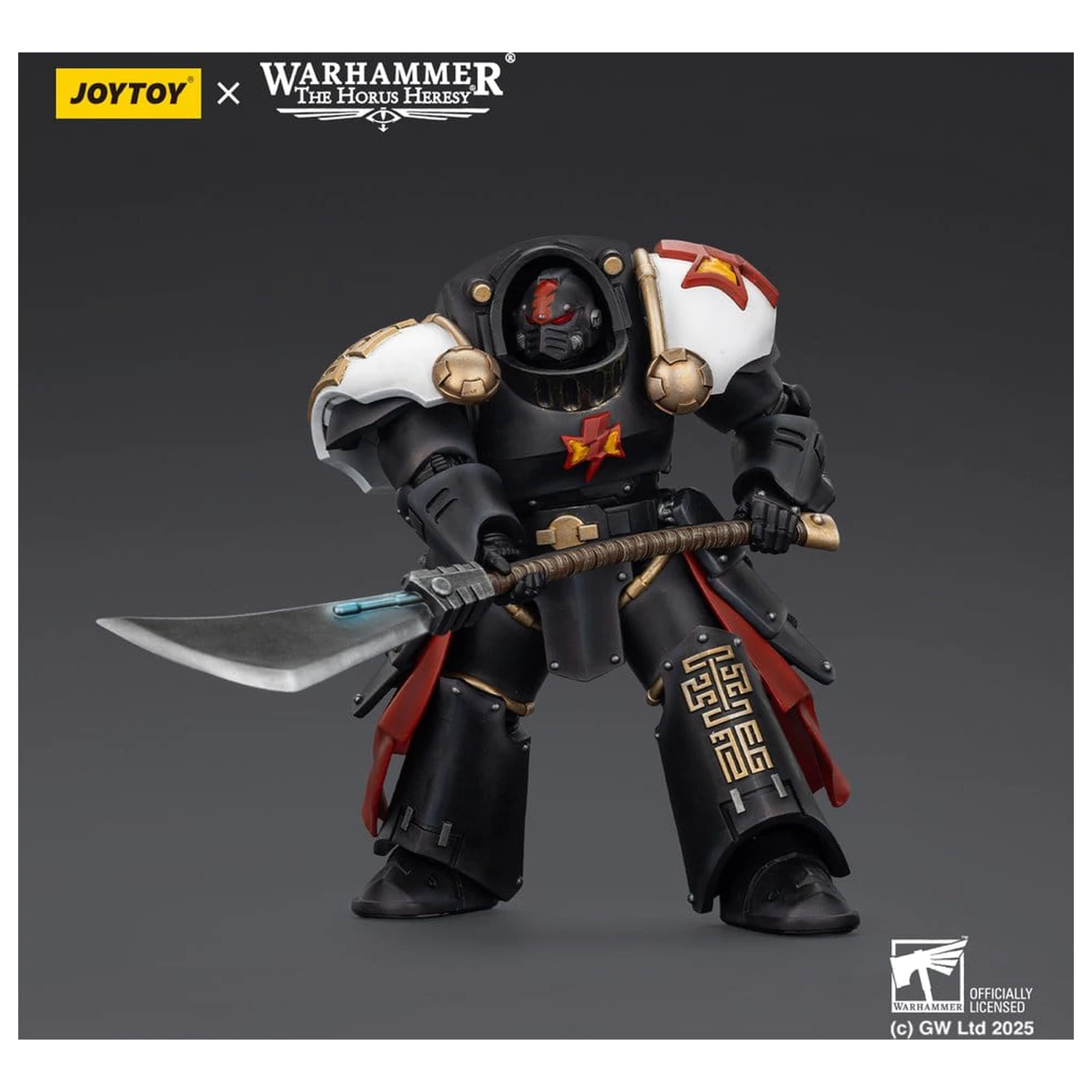 Warhammer The Horus Heresy White SVerdák Ebon Keshig Terminator 2 with Power Glaive akciófigura 13 cm termékfotó
