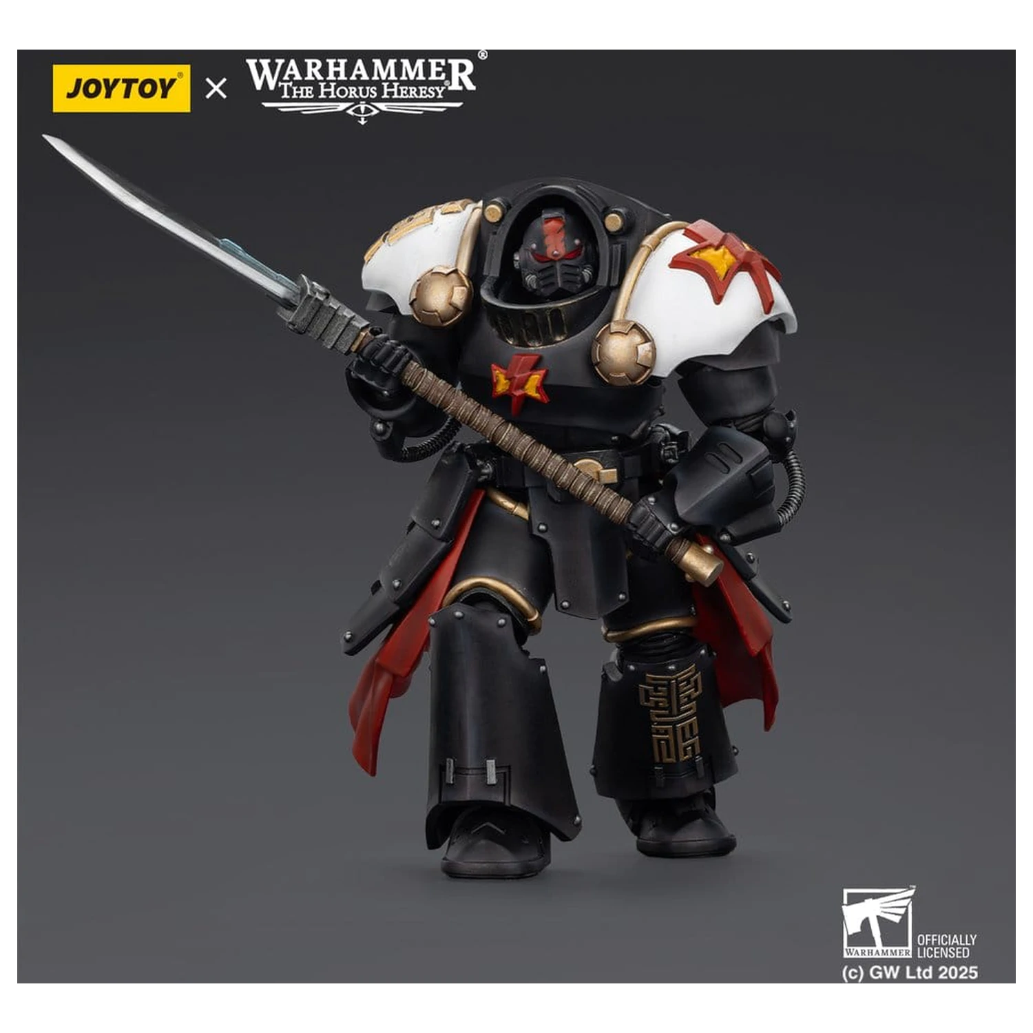 Warhammer The Horus Heresy White SVerdák Ebon Keshig Terminator 2 with Power Glaive akciófigura 13 cm termékfotó