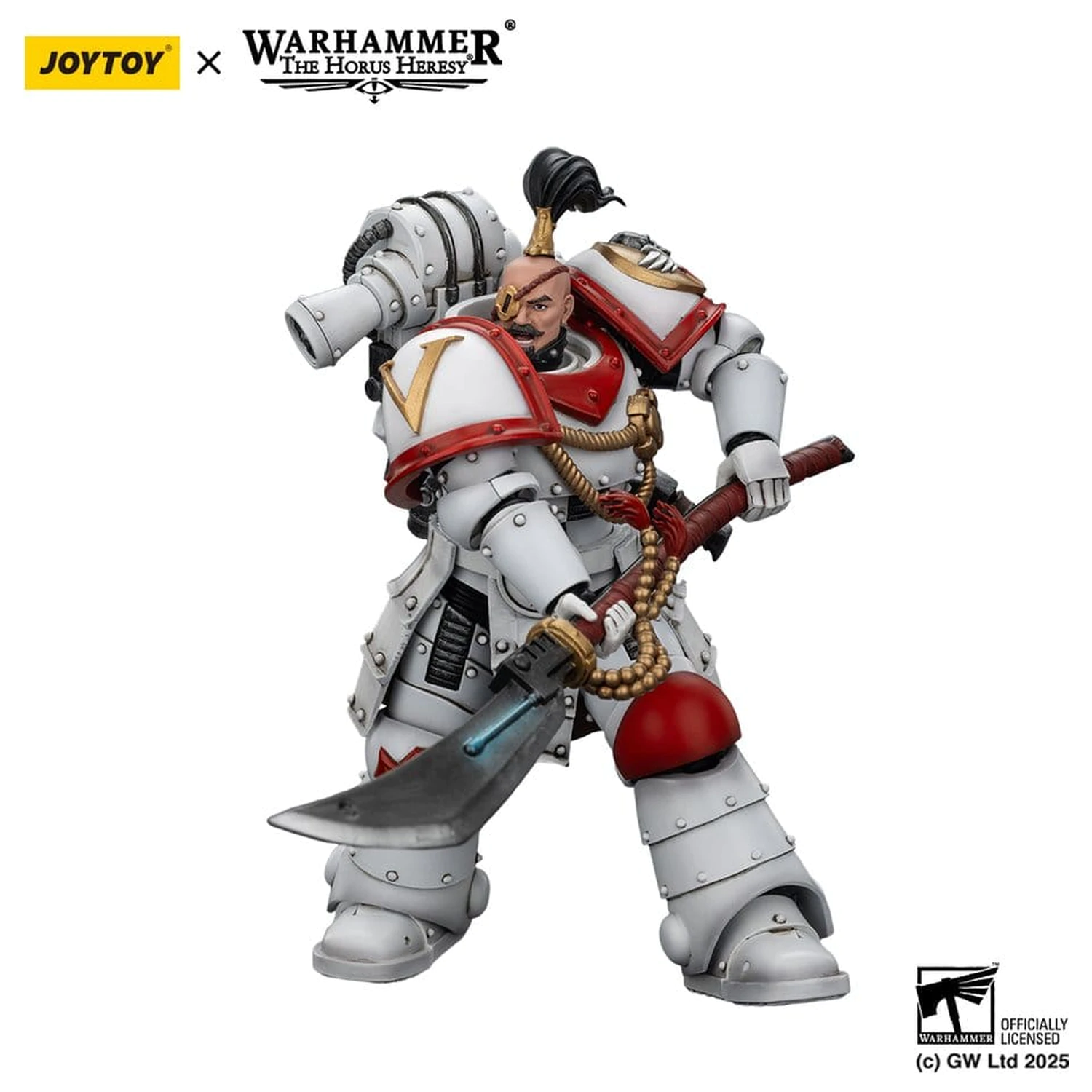Warhammer The Horus Heresy White SVerdák Legion Praetor akciófigura 12 cm termékfotó