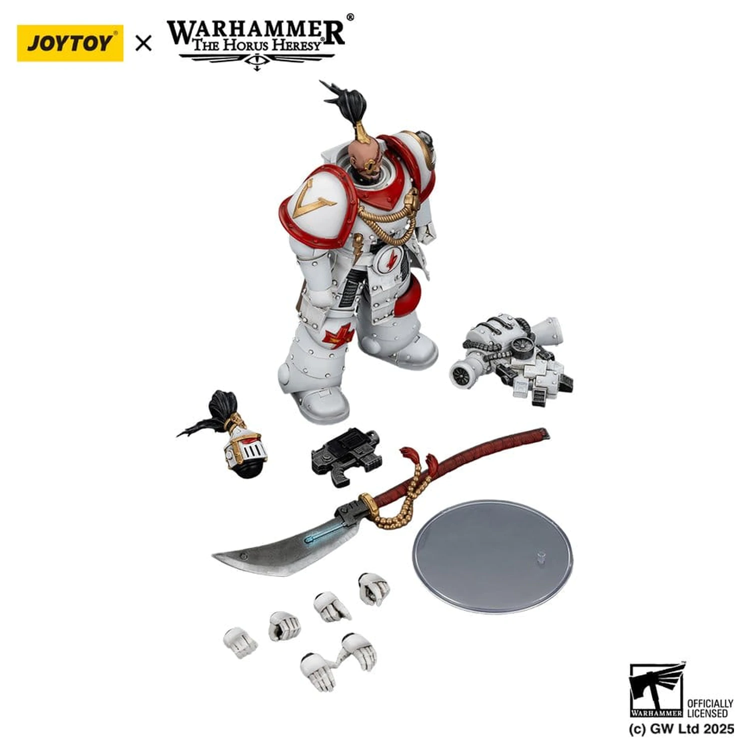 Warhammer The Horus Heresy White SVerdák Legion Praetor akciófigura 12 cm termékfotó