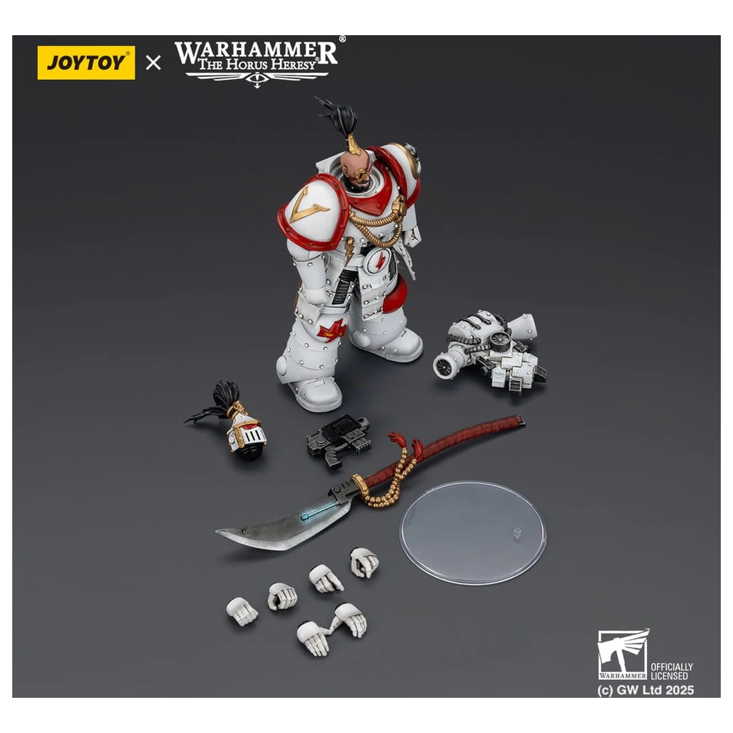 Warhammer The Horus Heresy White SVerdák Legion Praetor akciófigura 12 cm termékfotó