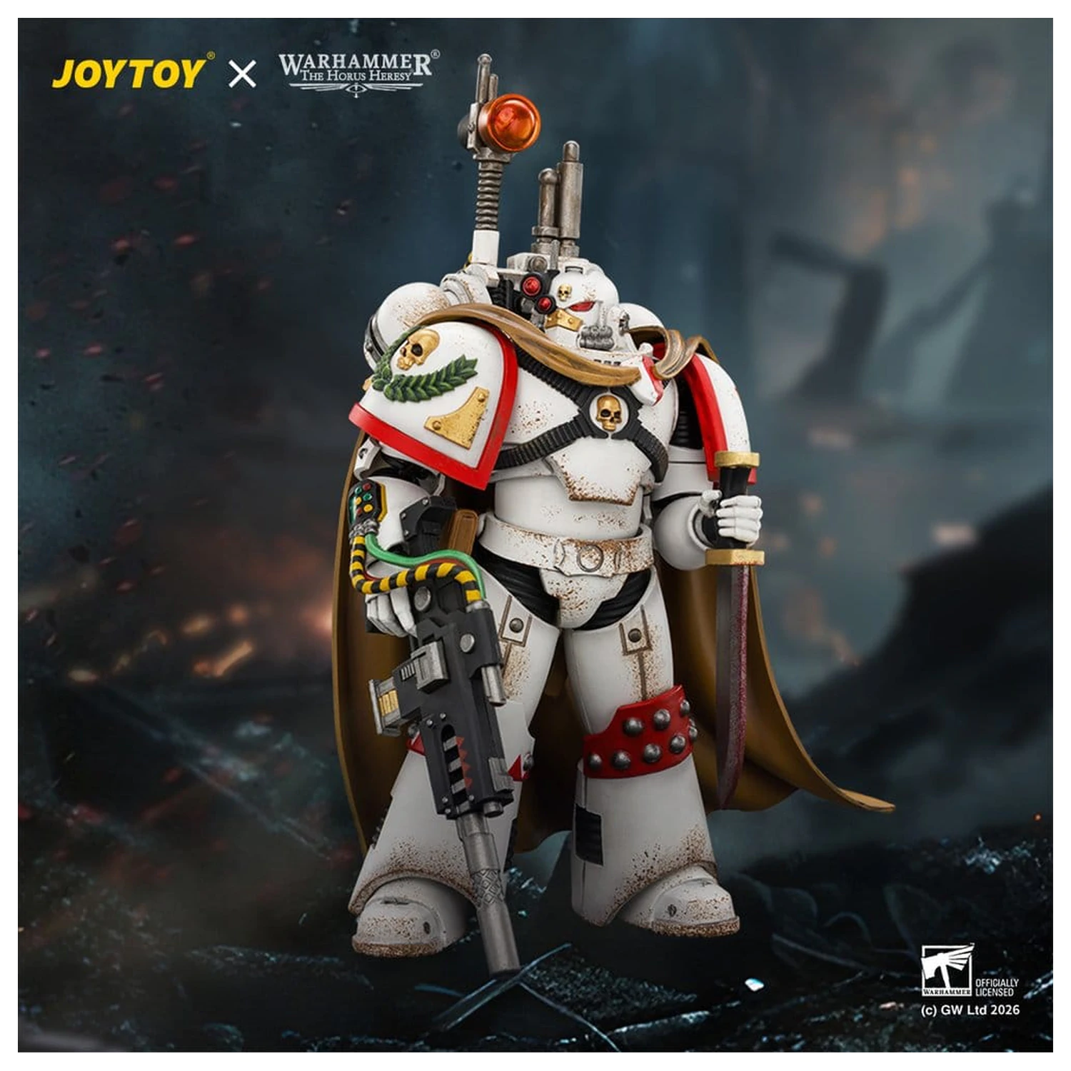 Warhammer The Horus Heresy White SVerdák Legion Vigilator akciófigura 12 cm termékfotó