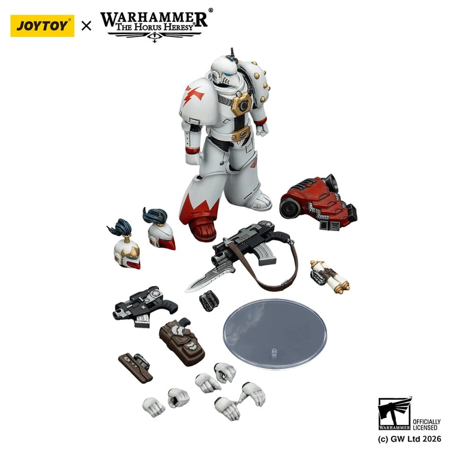 Warhammer The Horus Heresy White SVerdák MKVI Tactical Legionary akciófigura 12 cm termékfotó