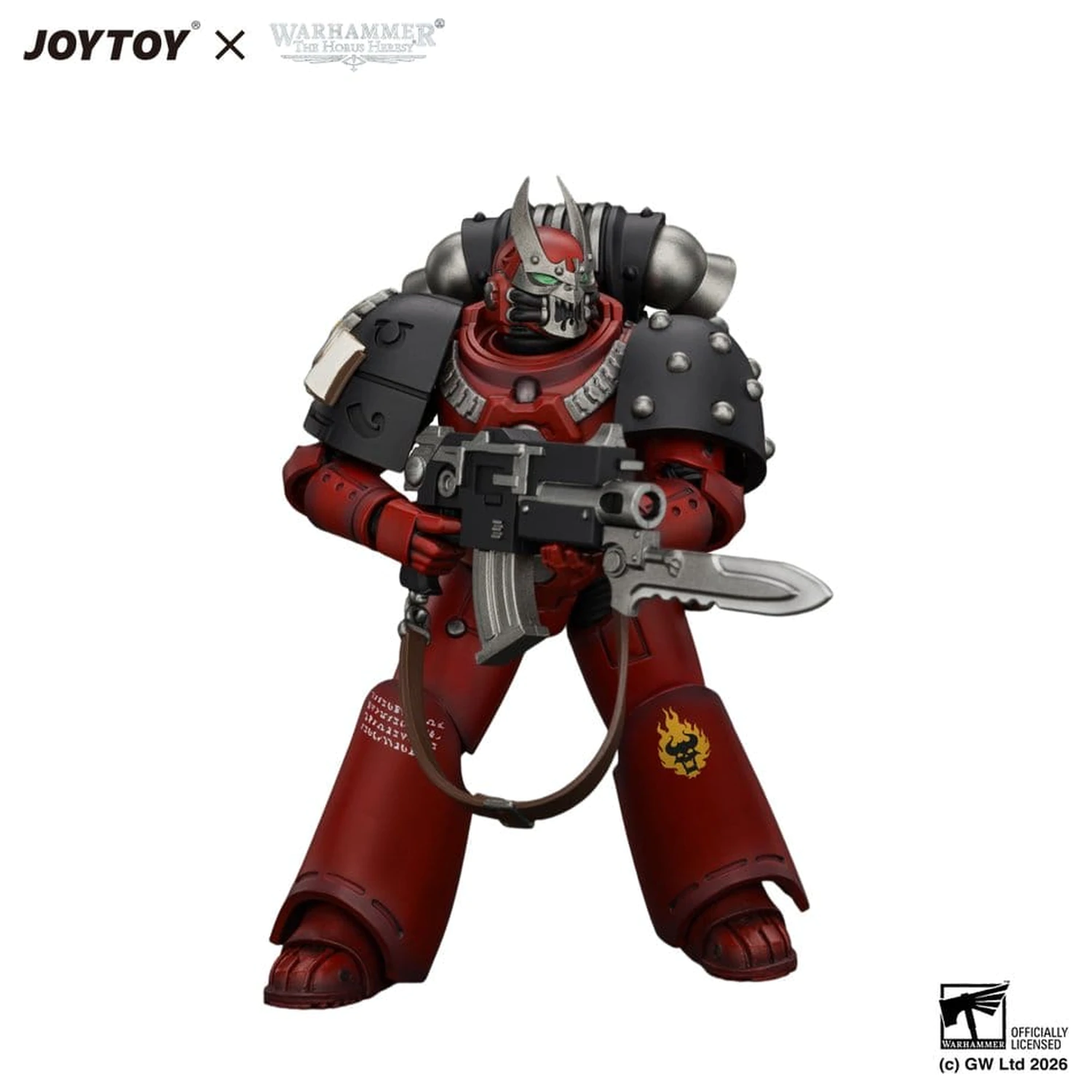 Warhammer The Horus Heresy Word Bearers MkVI Tactical Sergeant figura 12 cm termékfotó