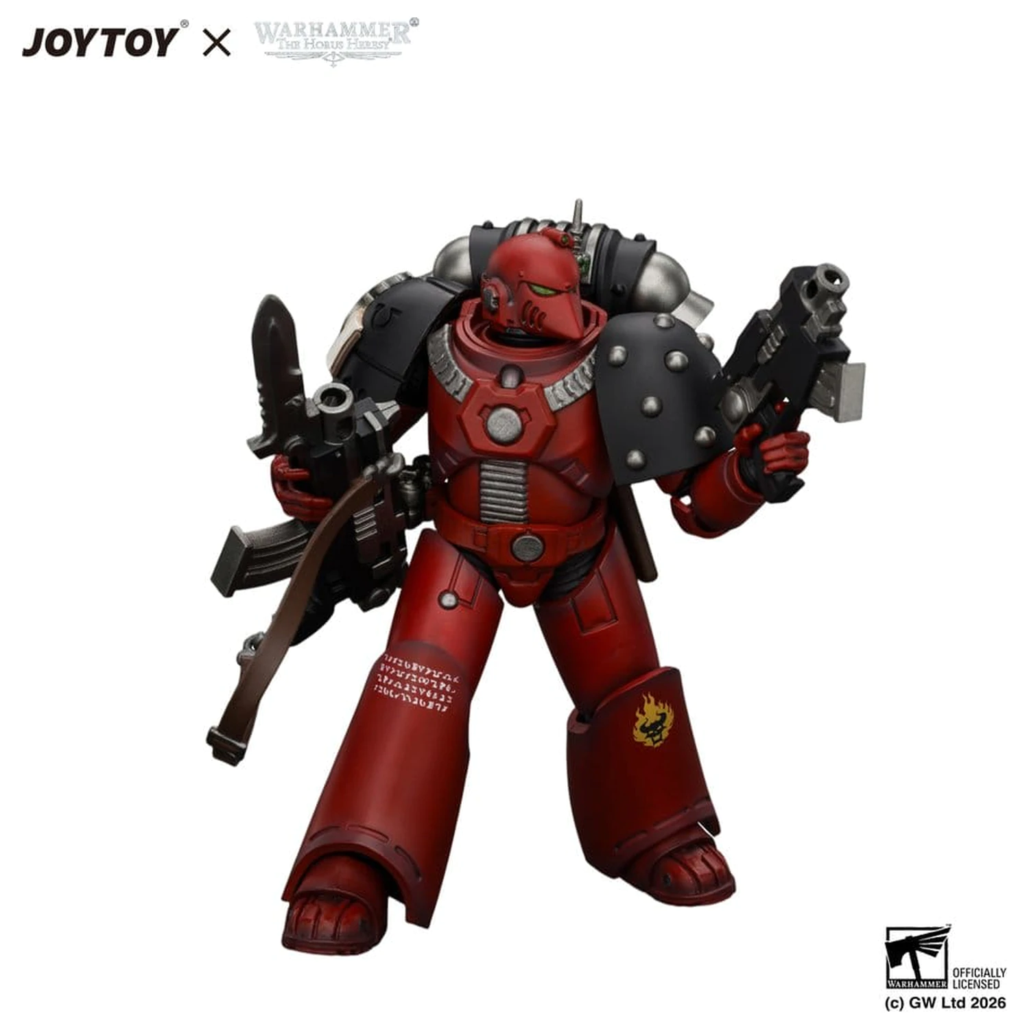 Warhammer The Horus Heresy Word Bearers MkVI Tactical Sergeant figura 12 cm termékfotó