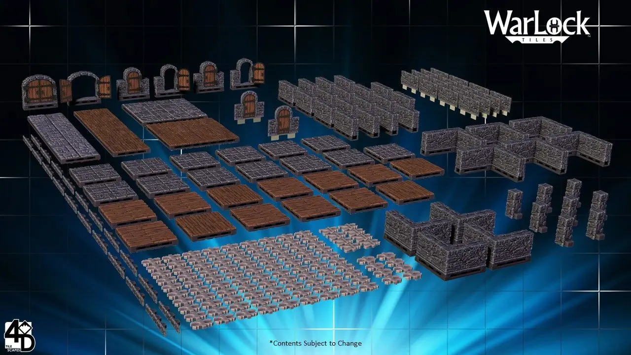 WarLock Dungeon Tiles: Dungeon Tiles I termékfotó